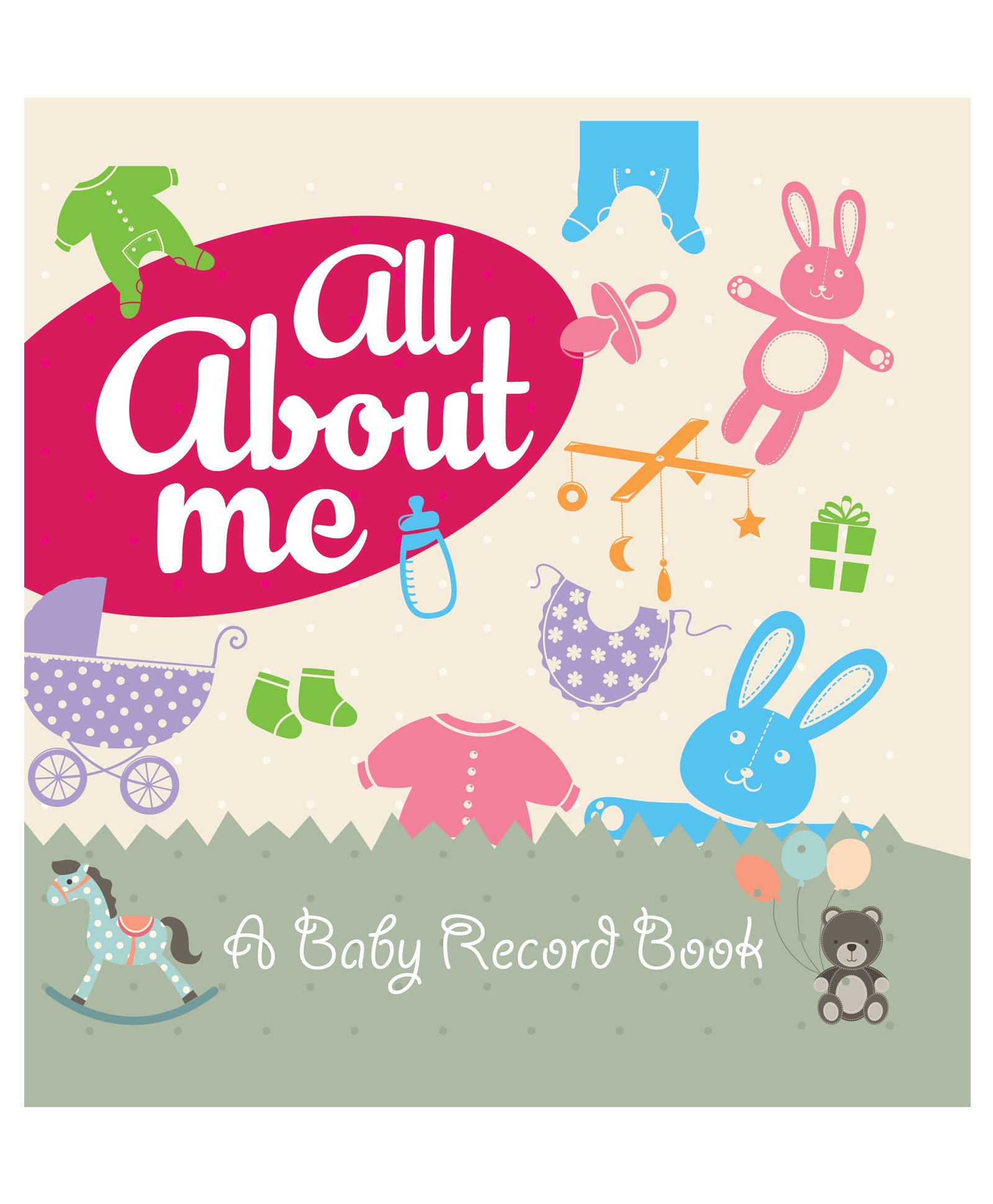 All About Me A Baby Record Book - English-image-11