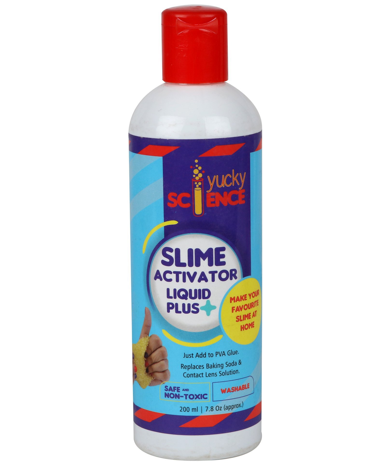 Yucky Science Slime Activator Liquid Plus Clear 200 Ml