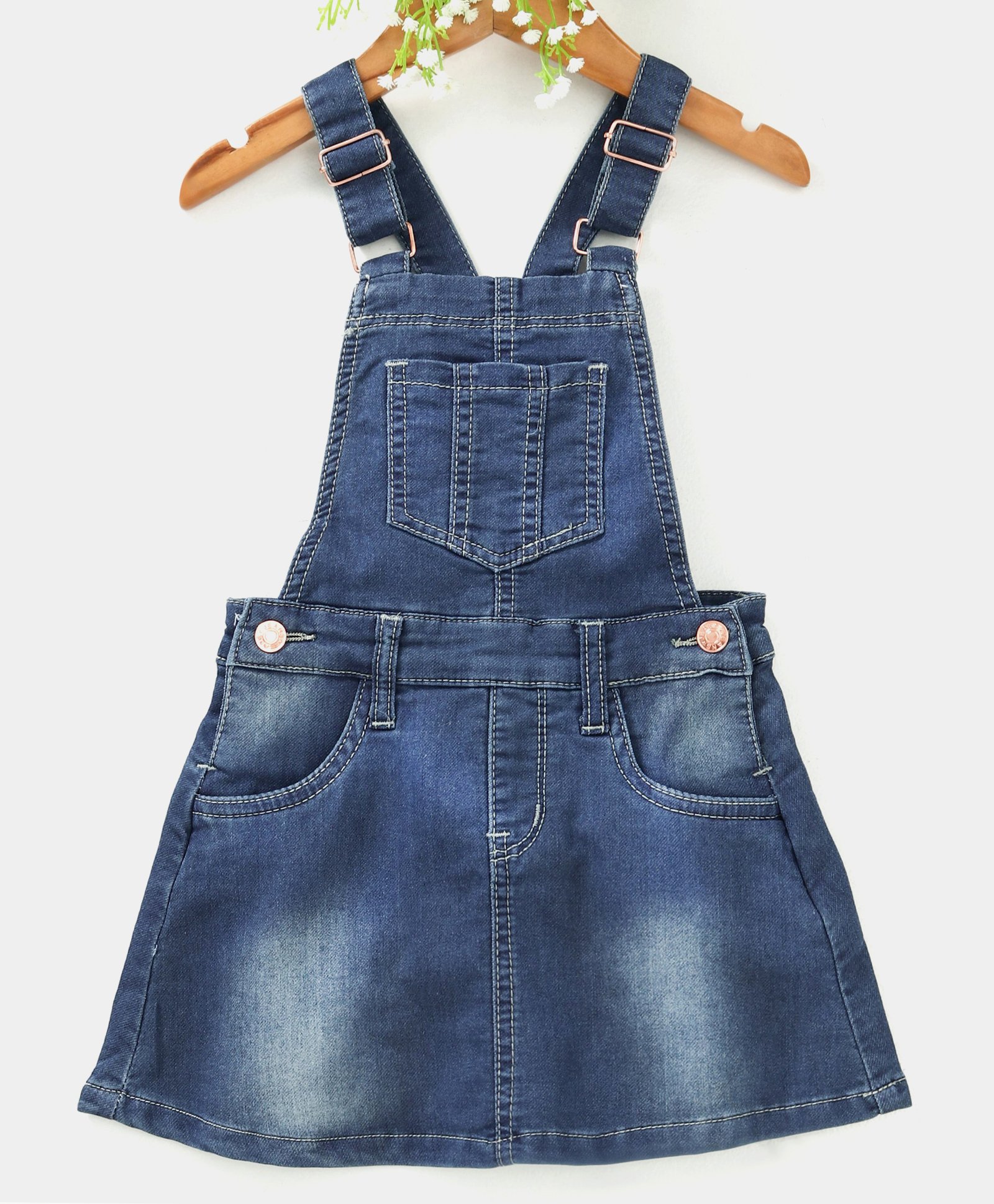 dungaree frock