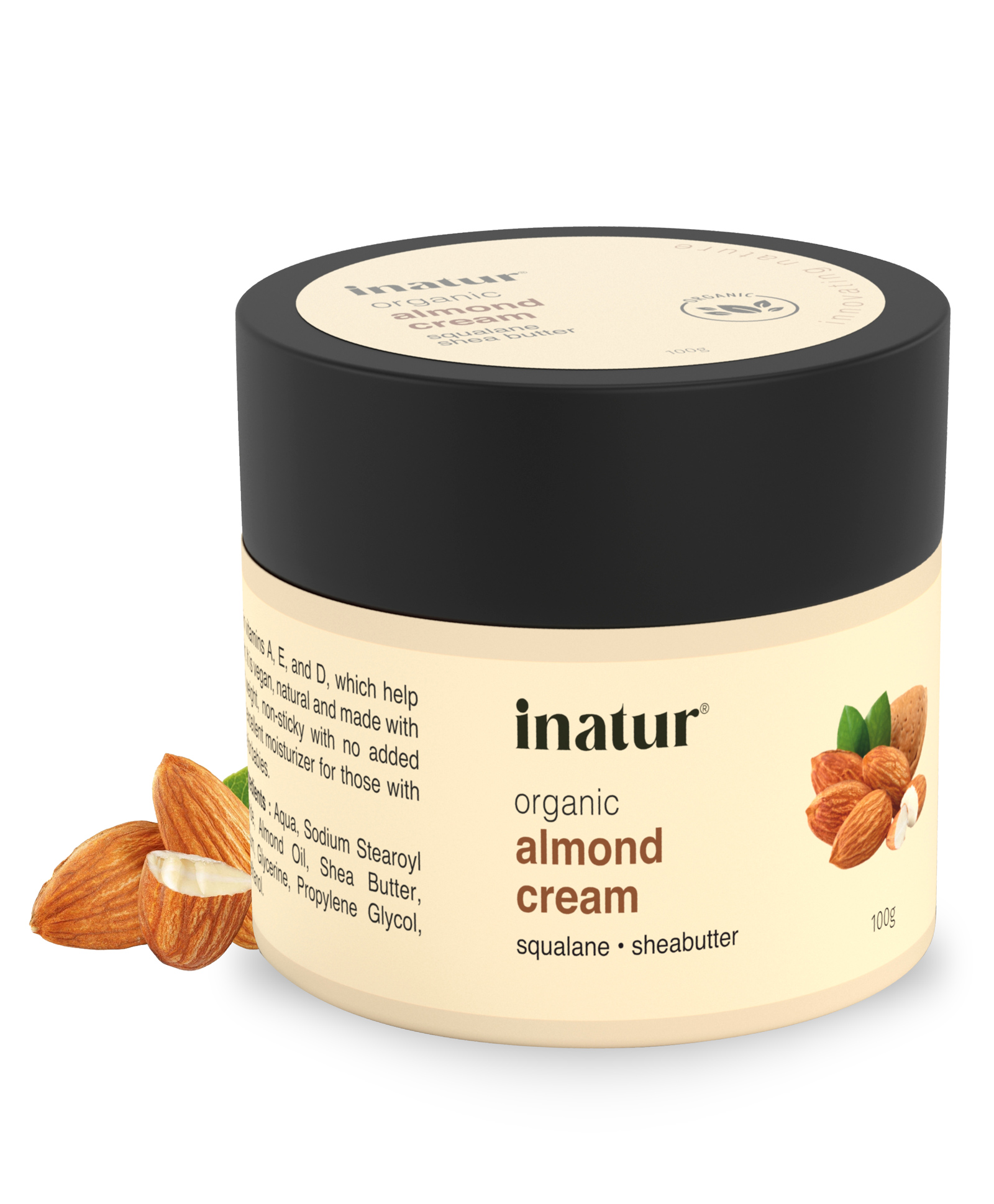 Inatur Almond Carrier Cream - 100 g-picture-21