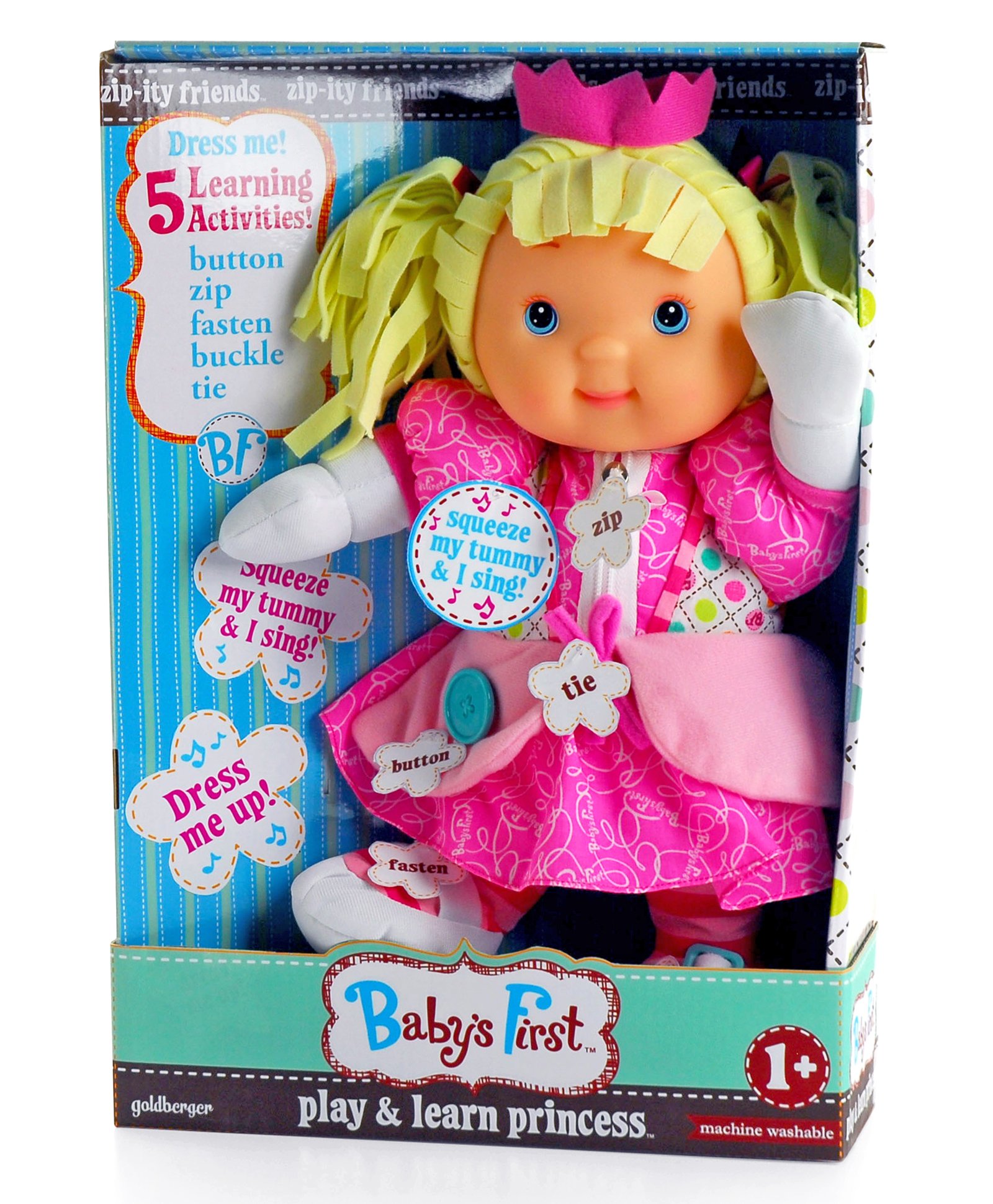I Can Dress Myself Baby's First Activity Doll Styles Vary