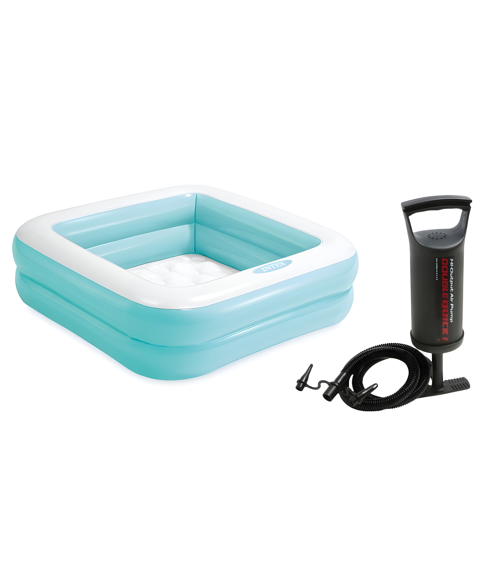 Intex Baby Pool With Hand Pump - Green-picture-15