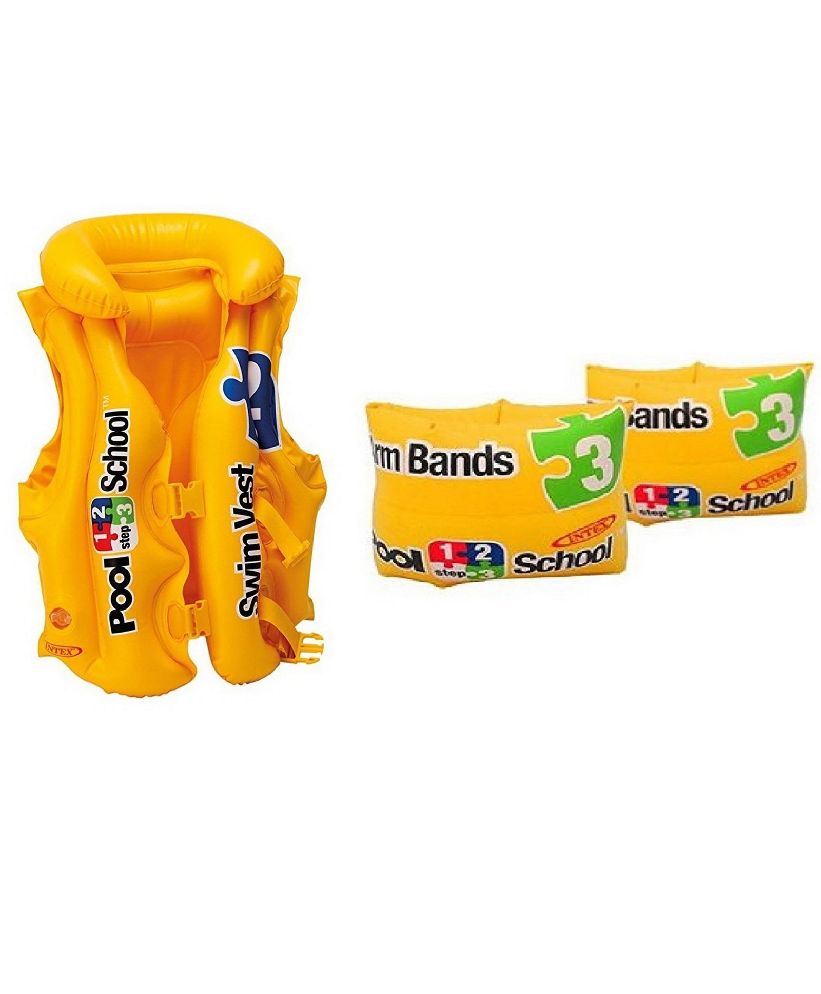Intex Vest and Arm Band (Colour May Vary)-image-7