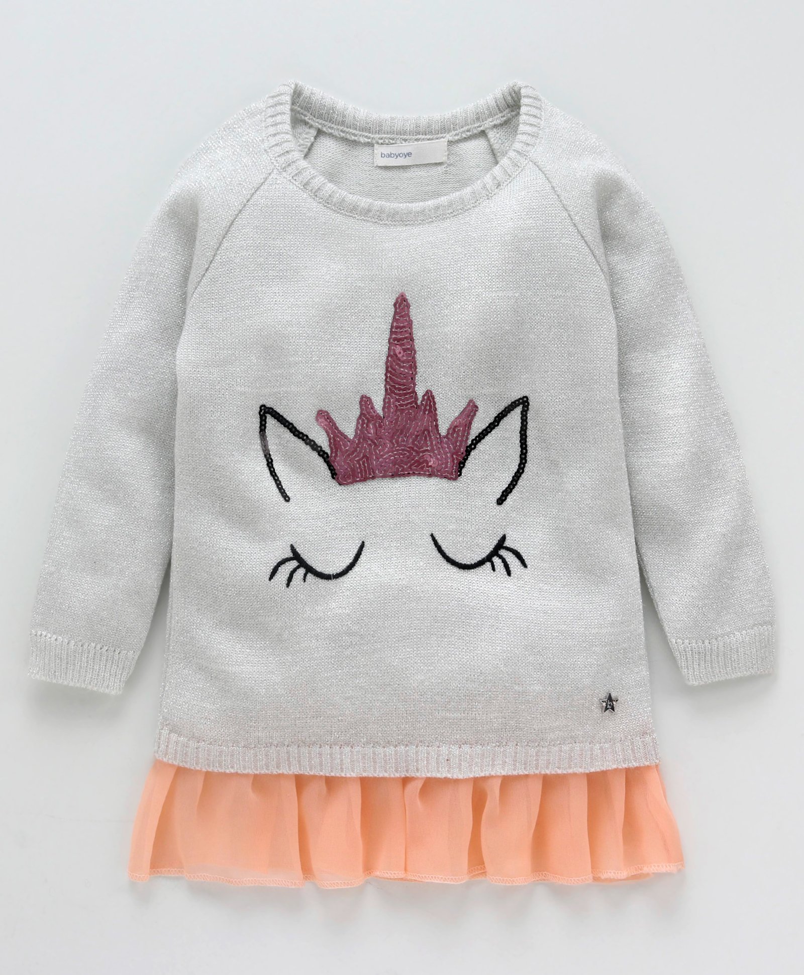 girls unicorn sweater