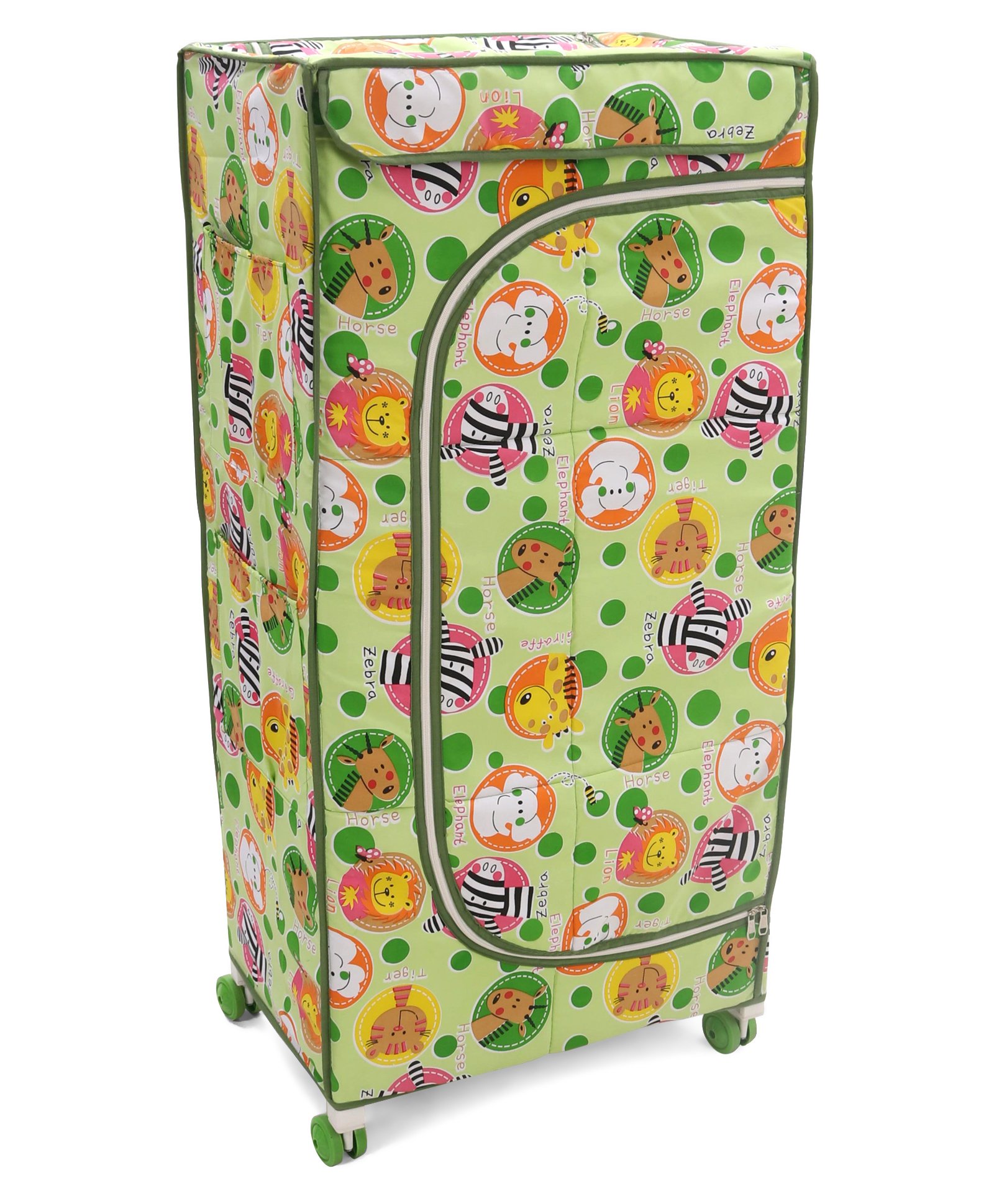 Mothertouch My Wardrobe Storage Unit Animal Print - Green-image-3