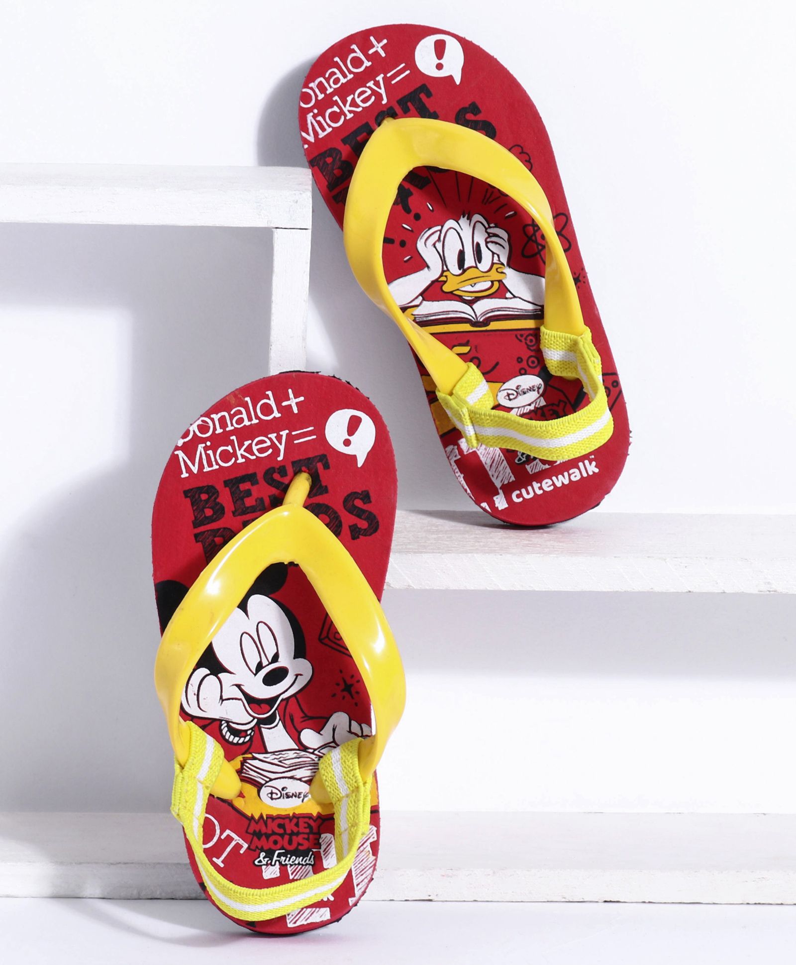 donald duck flip flops