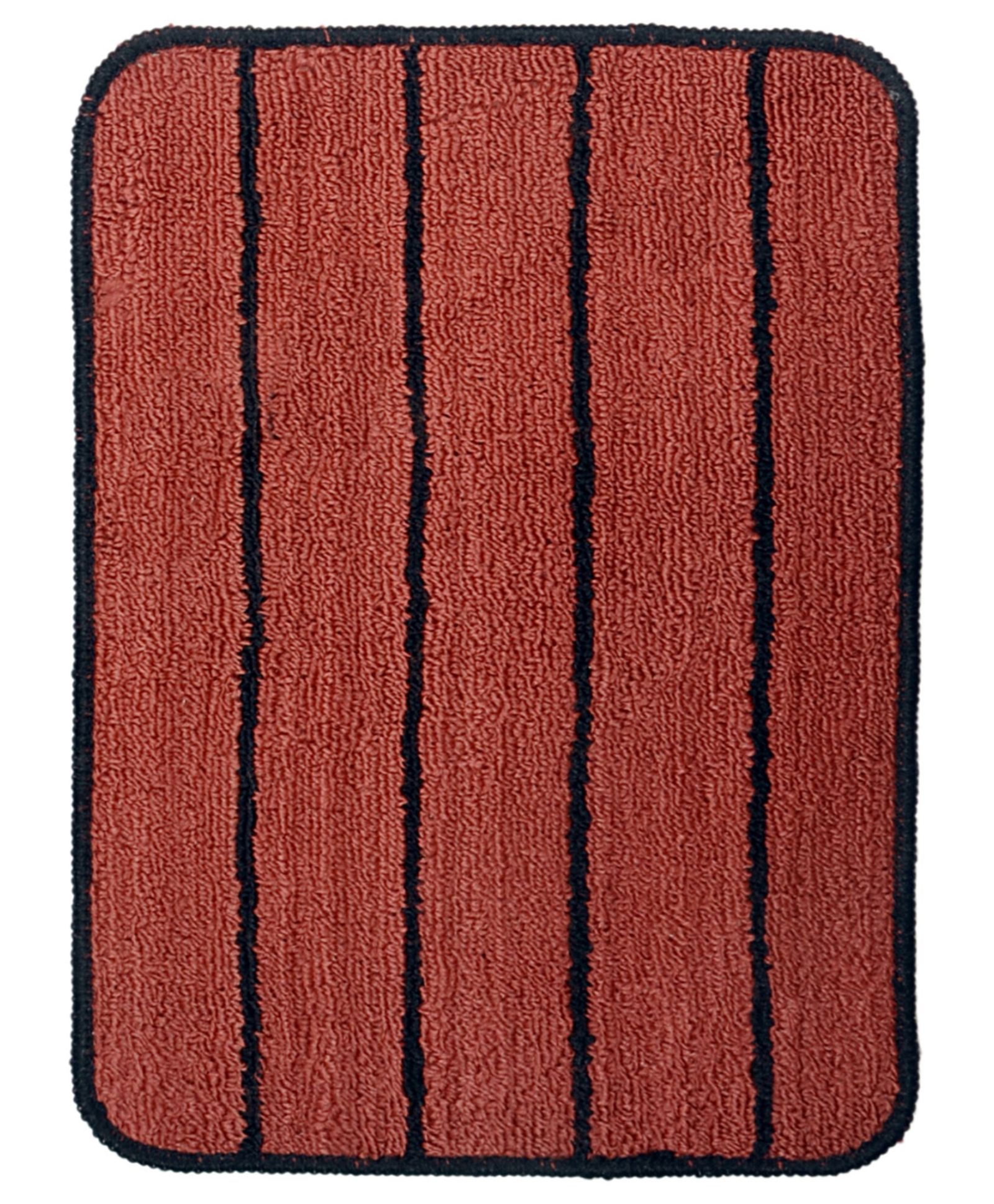 Saral Home Premium Quality Anti Slip Polyester Door Mat - Brown-image-4