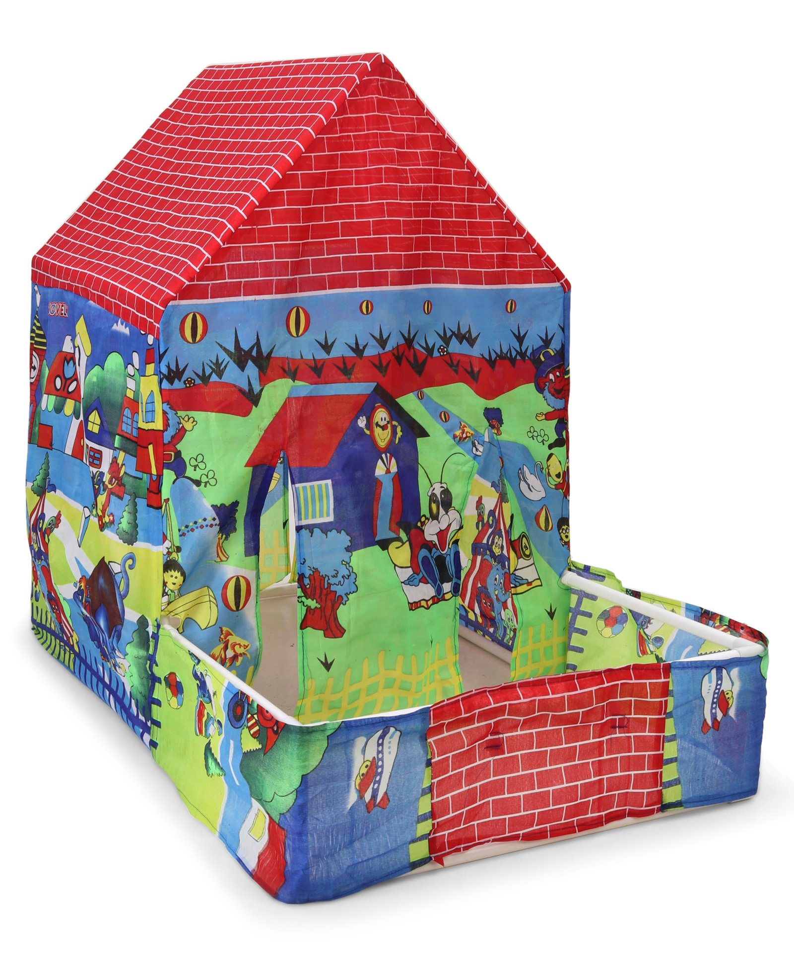 Kids Zone Tent House Multicolor (Print May Vary)-picture-19