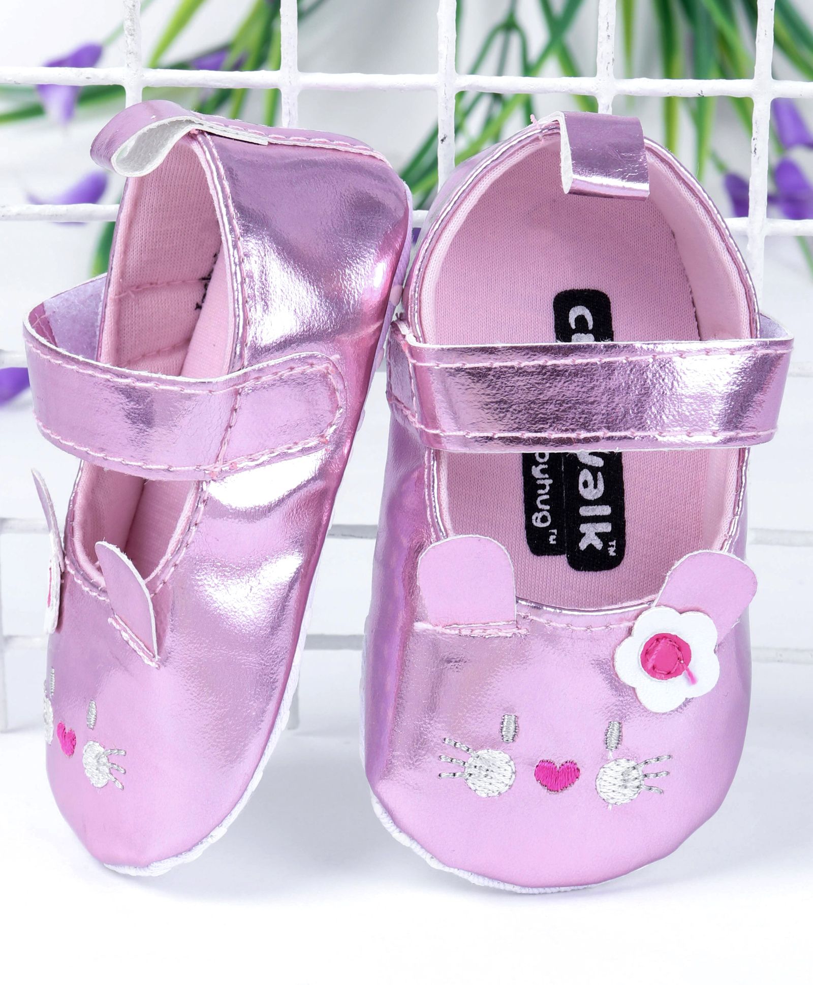 light purple booties