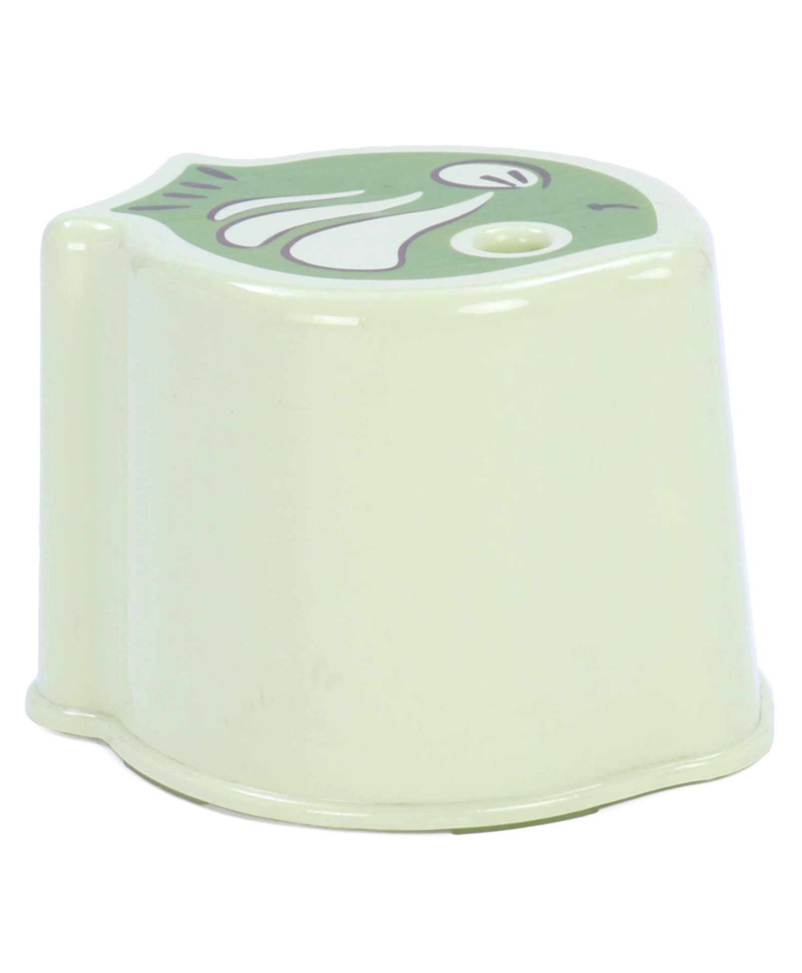 fab n funky Light Weight Fish Design Multipurpose Stool - Greem-picture-10