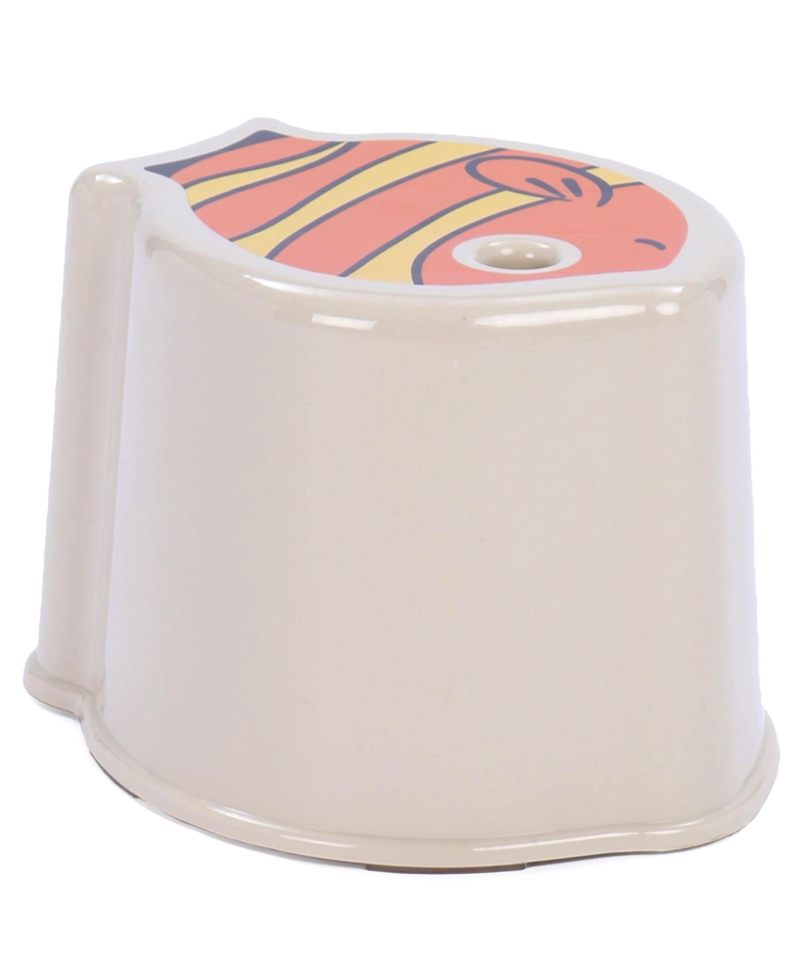 fab n funky Light Weight Fish Design Multipurpose Stool - Grey-picture-28