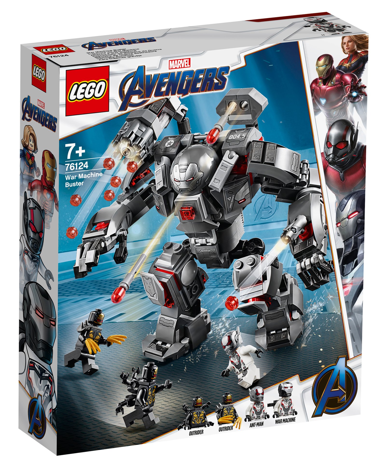 Lego Marvel Avengers War Machine Buster Building Blocks Set