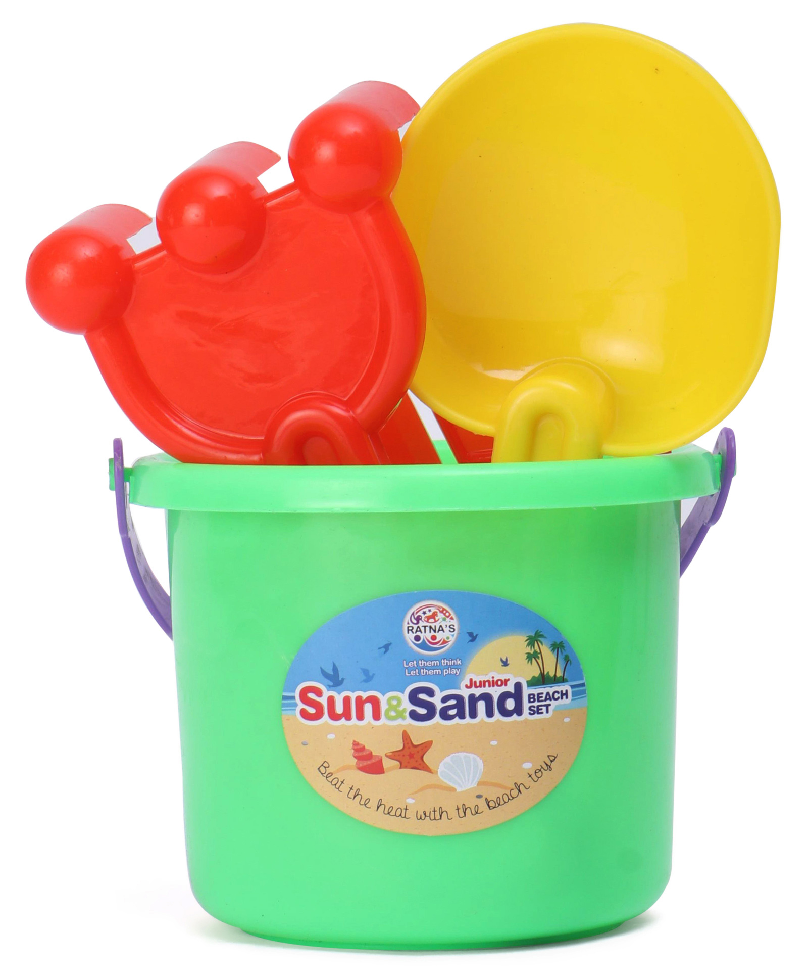 Ratnas Sun and Sand Beach Set - 6 Pieces (Color May Vary)-image-37