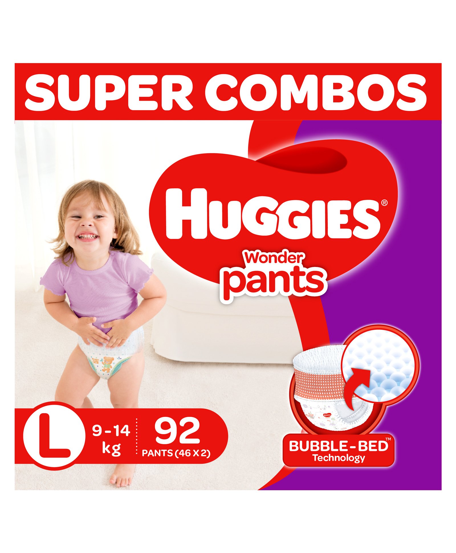 huggies pants large size