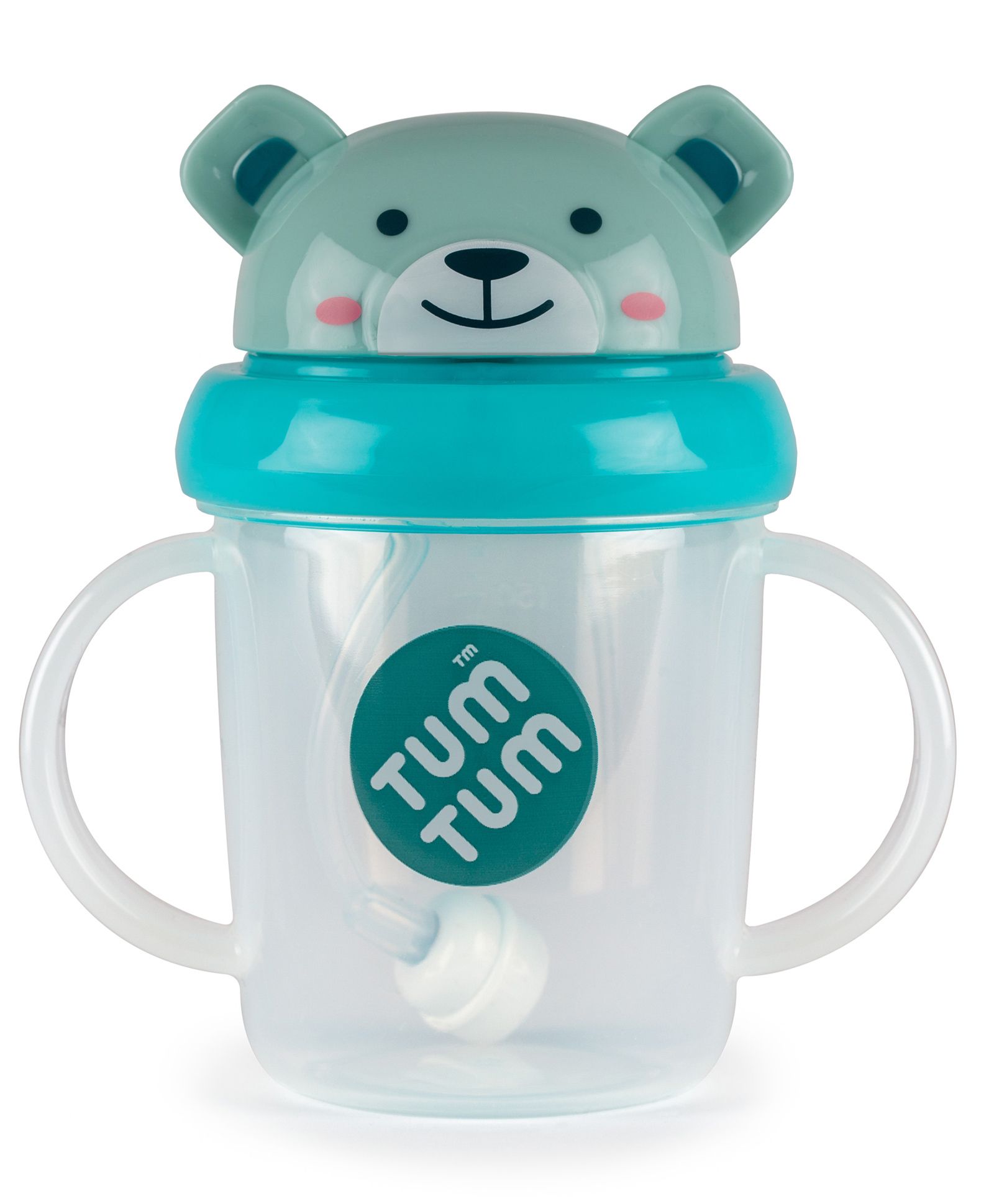 Tum Tum Tippy Up Bear Cup Blue - 200 ml-picture-25