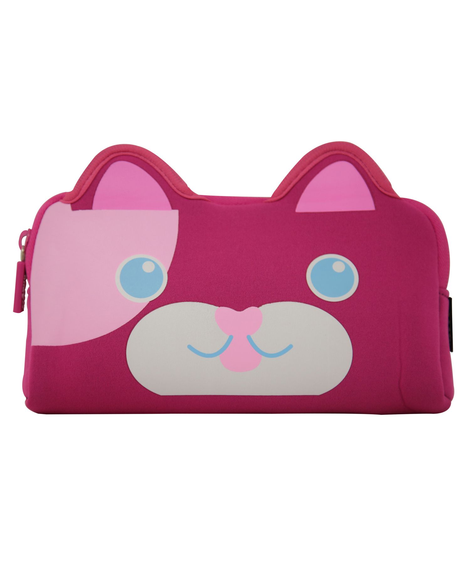 Smilykiddos Pencil Pouch Cat Print - Pink-image-41
