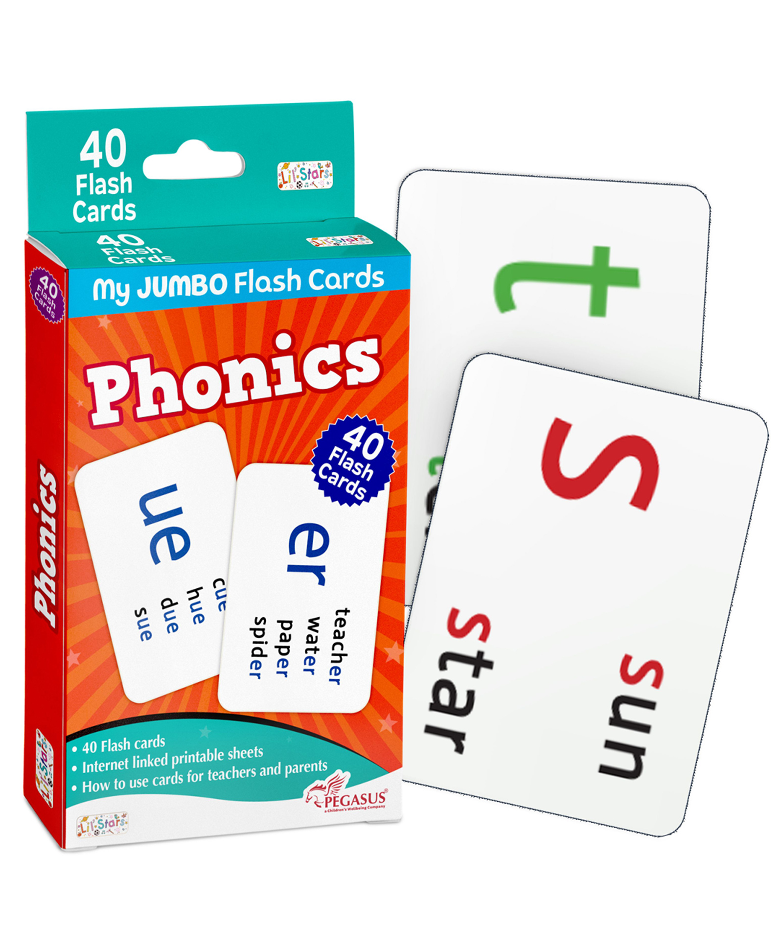 Phonics Flash Cards Box - Pack of 36-image-27
