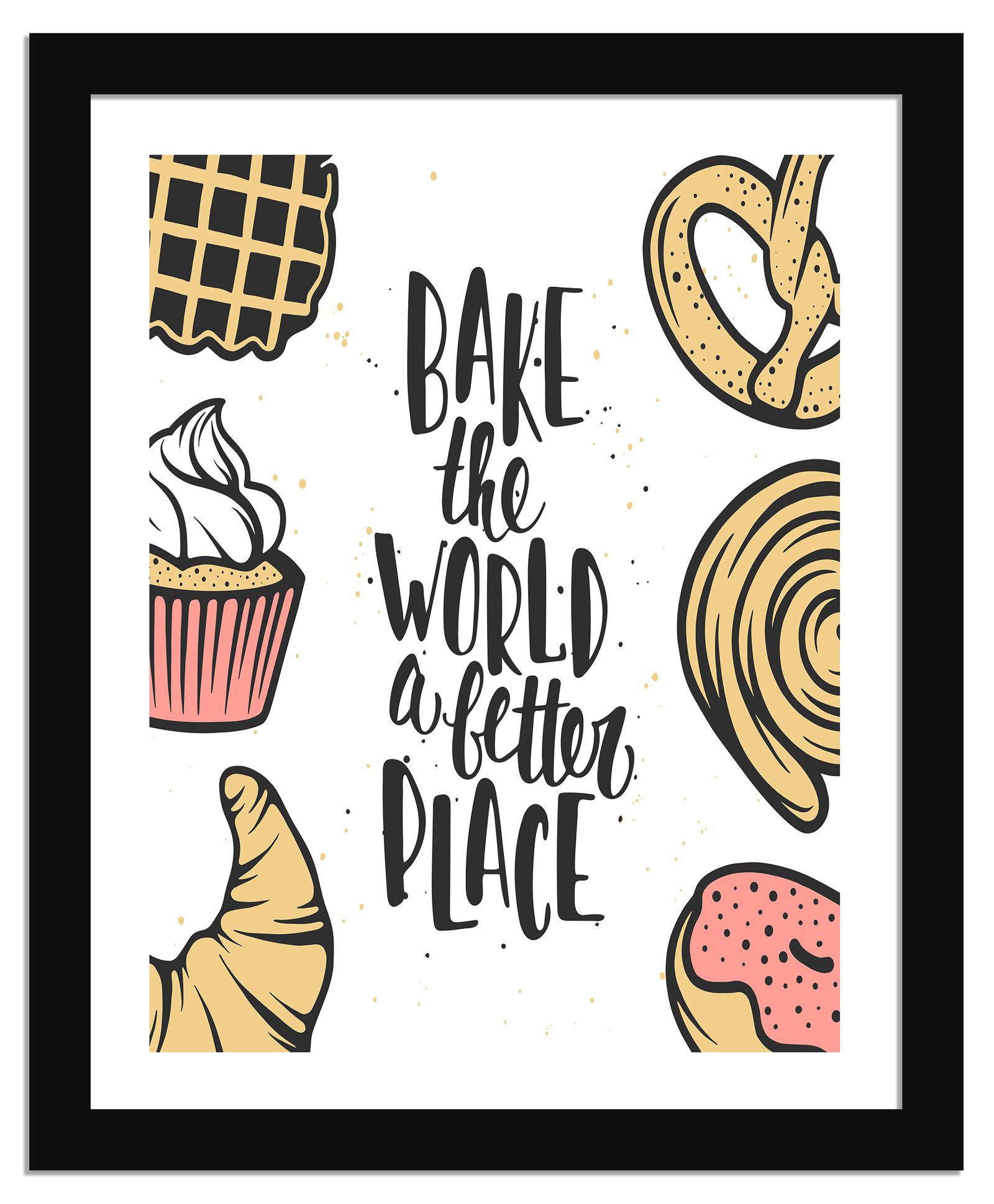 Wens Funny Quotes Framed Poster - Multicolor-picture-17