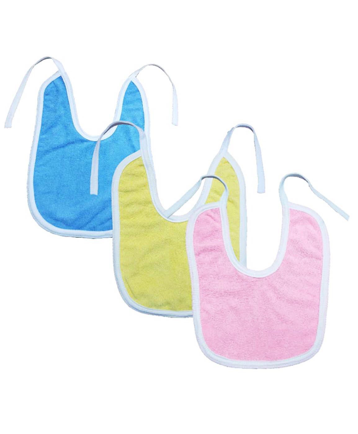 Brandonn Double Layered Waterproof Bibs Set Of 3 - Multicolor-image-42