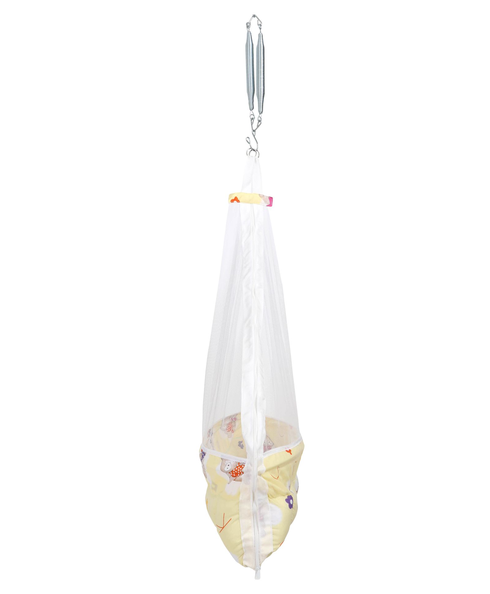VParents Cruze Baby Swing Cradle with Hanging Spring - Yellow-image-10