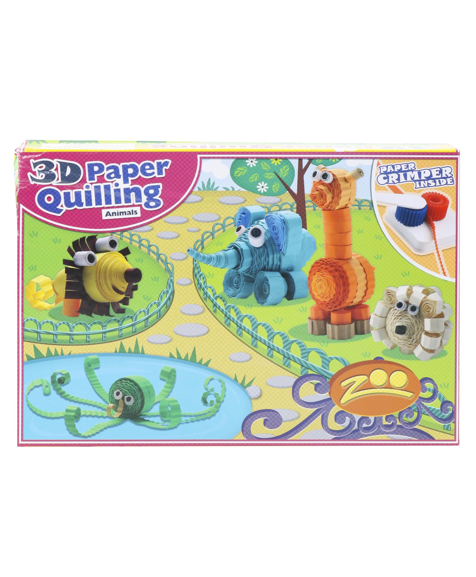 Petals 3D Paper Quilling Animals Making Set - Multicolor Online India, Buy  Art & Creativity Toys for (5-10 Years) at  - 2885705