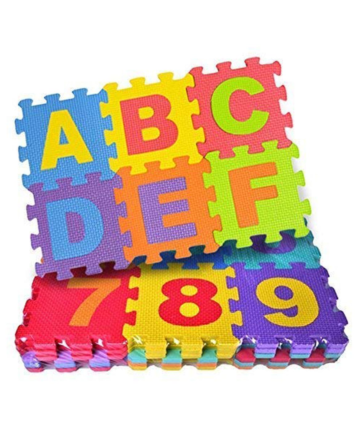 FunBlast Alphabetis and Numbers Foam Floor Puzzle Multicolour - 36 Pieces-image-10