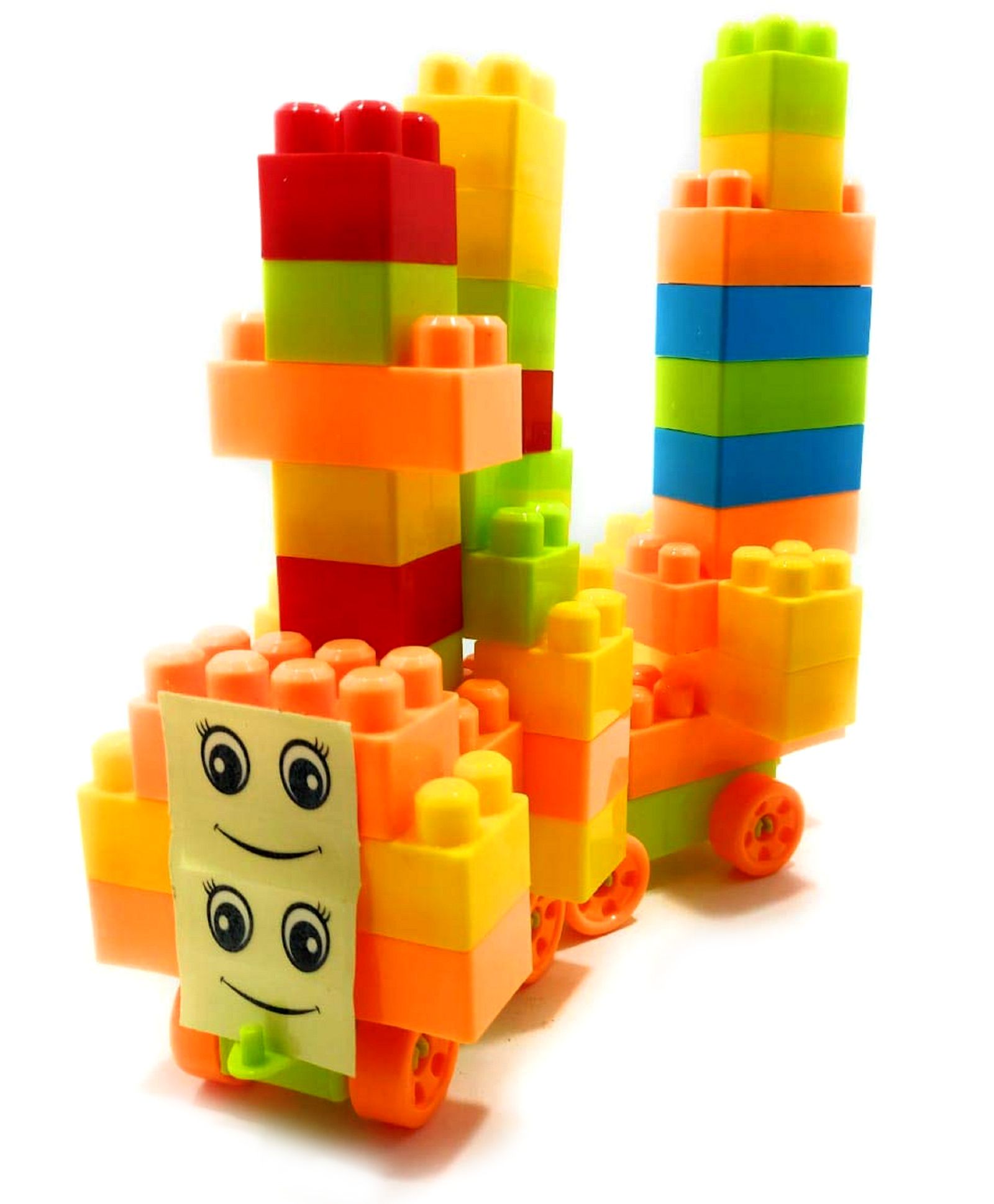FunBlast Building Blocks Set Multicolor - 46 Pieces-image-5