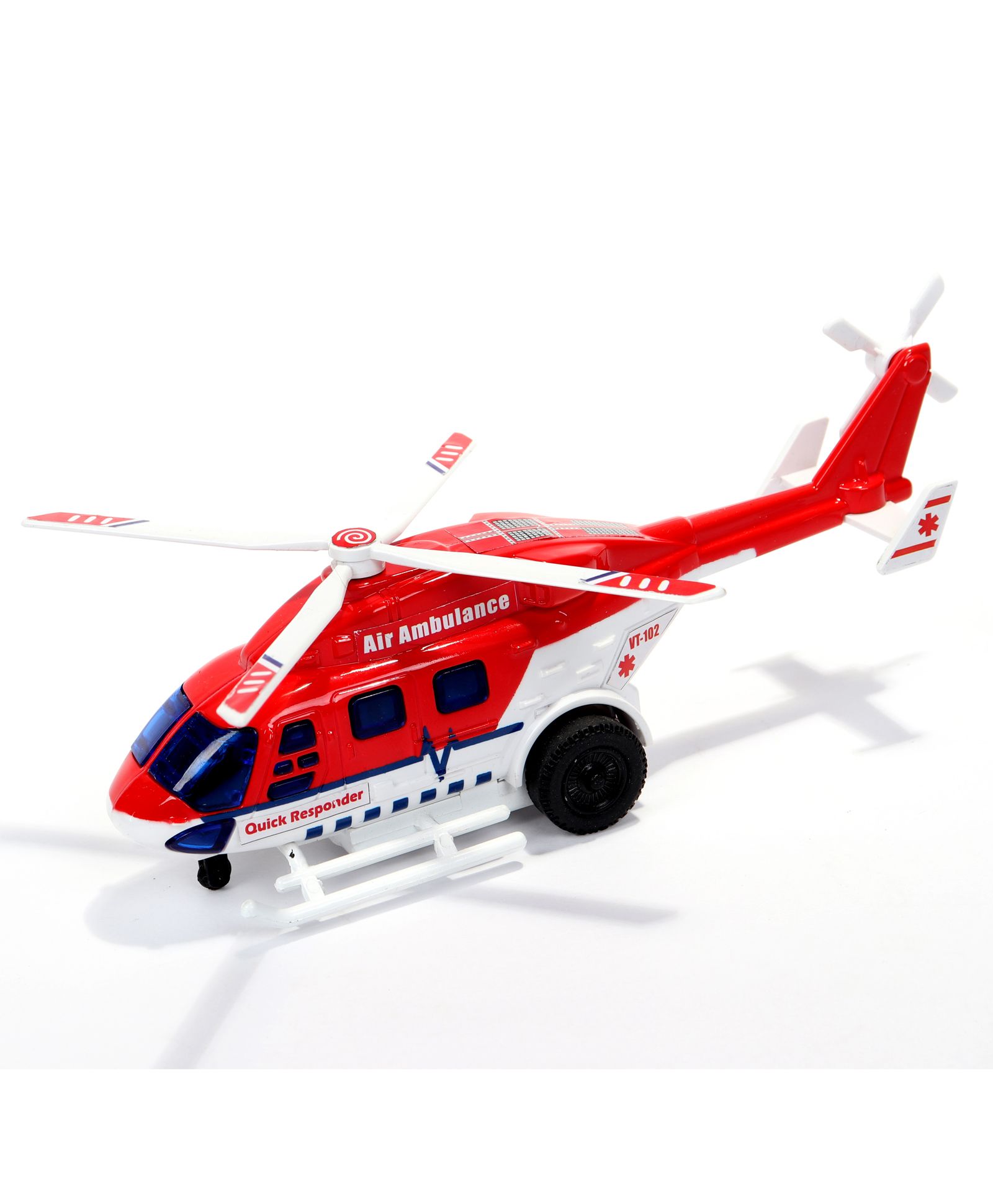 Centy Pull Back Air Ambulence Toy - Red & White-picture-25