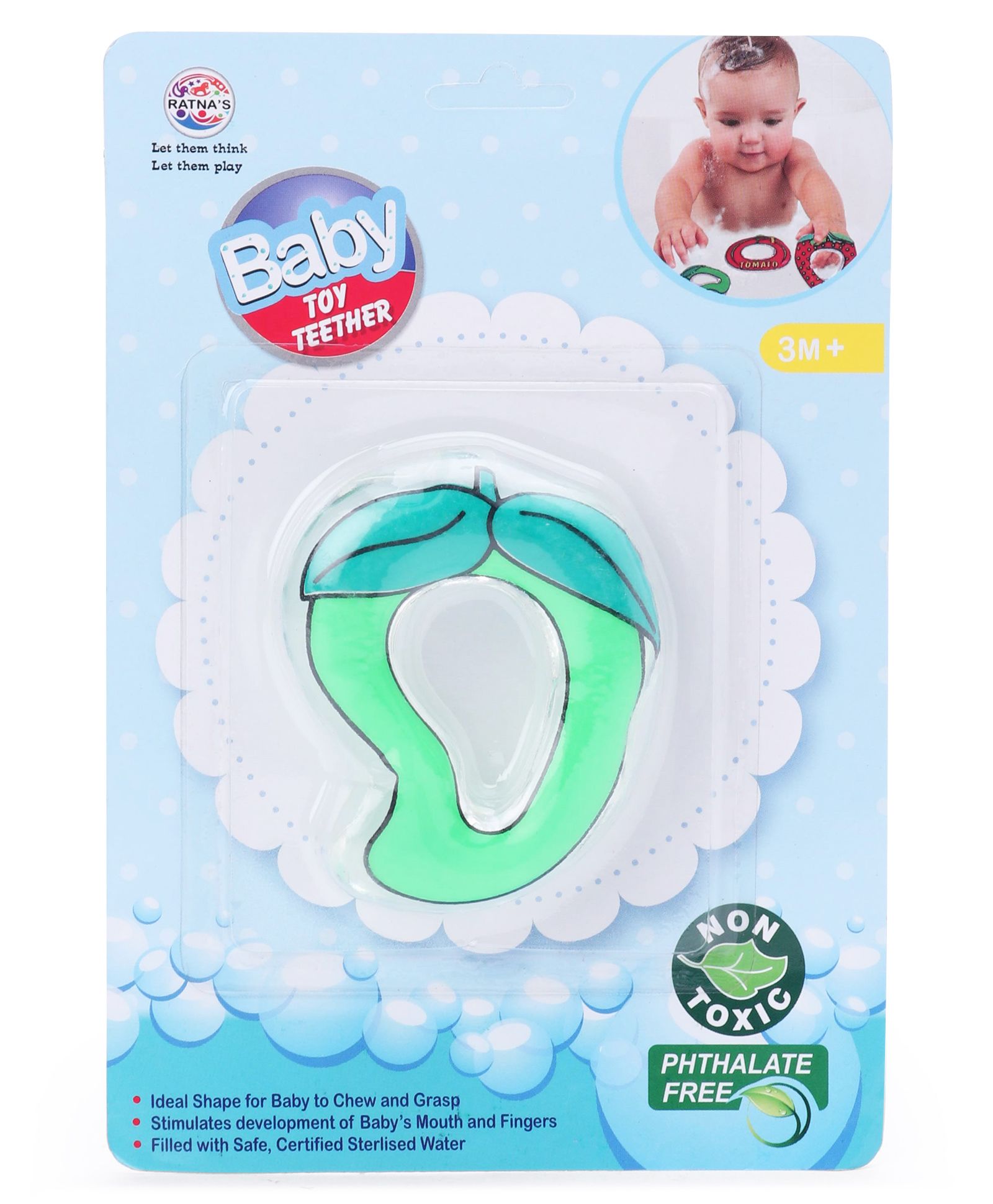water filled teether safe