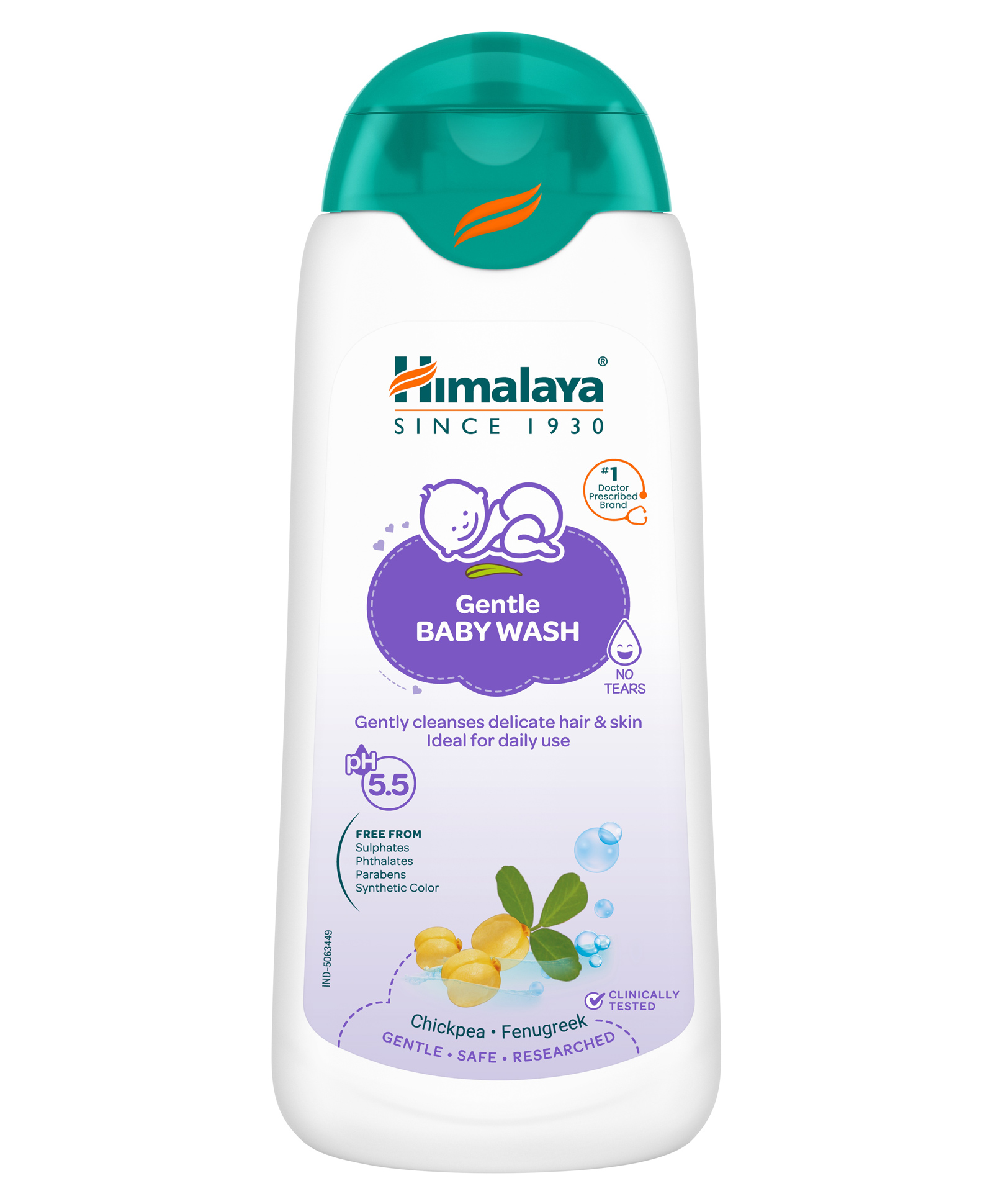 himalaya babycare Himalaya Gentle Baby Wash - 100 ml-picture-17