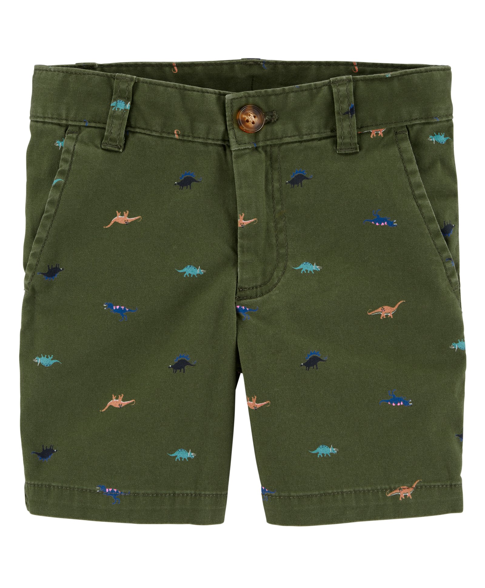 Buy Carter's Dinosaur Flat-Front Shorts 