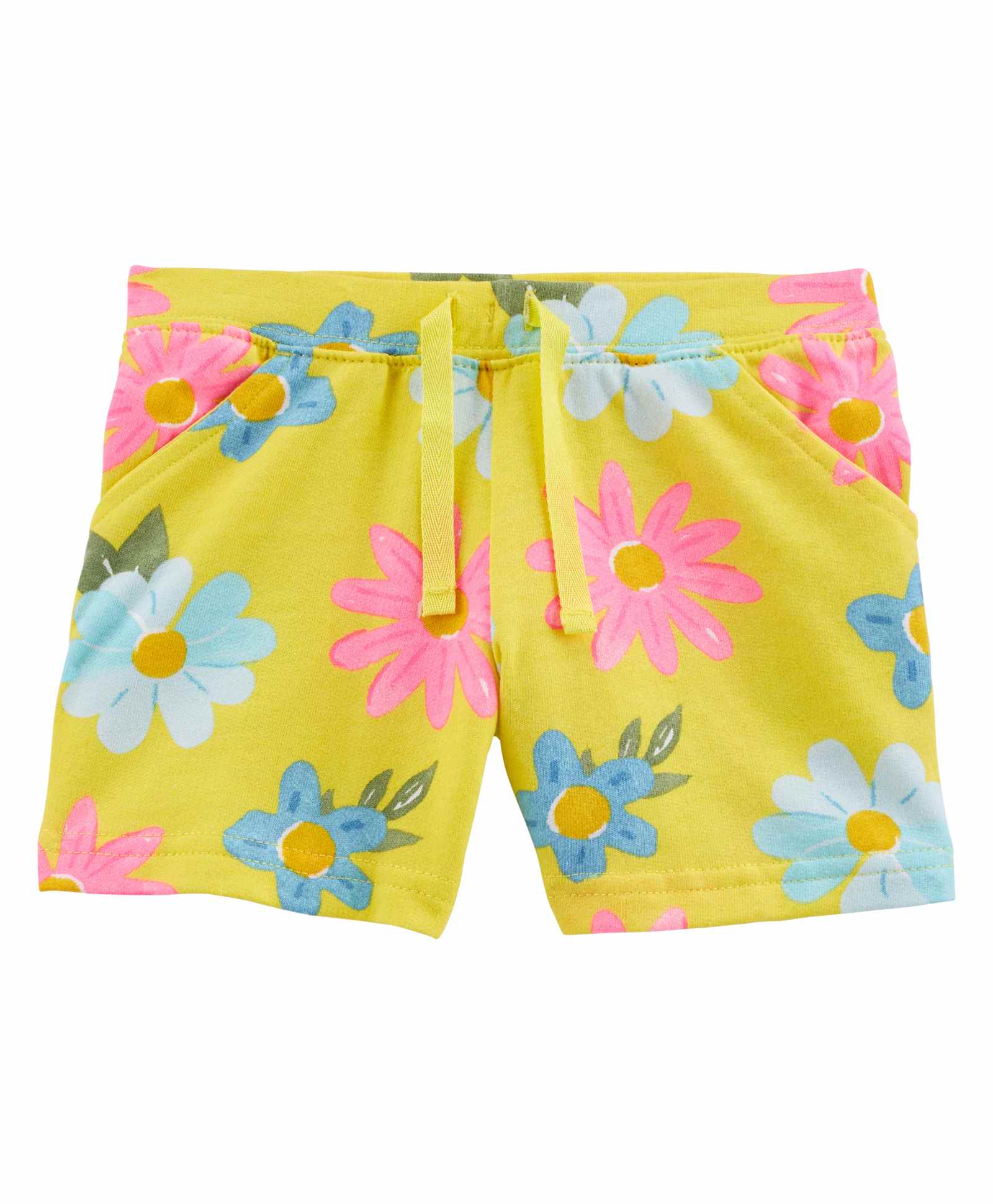 floral pull on shorts