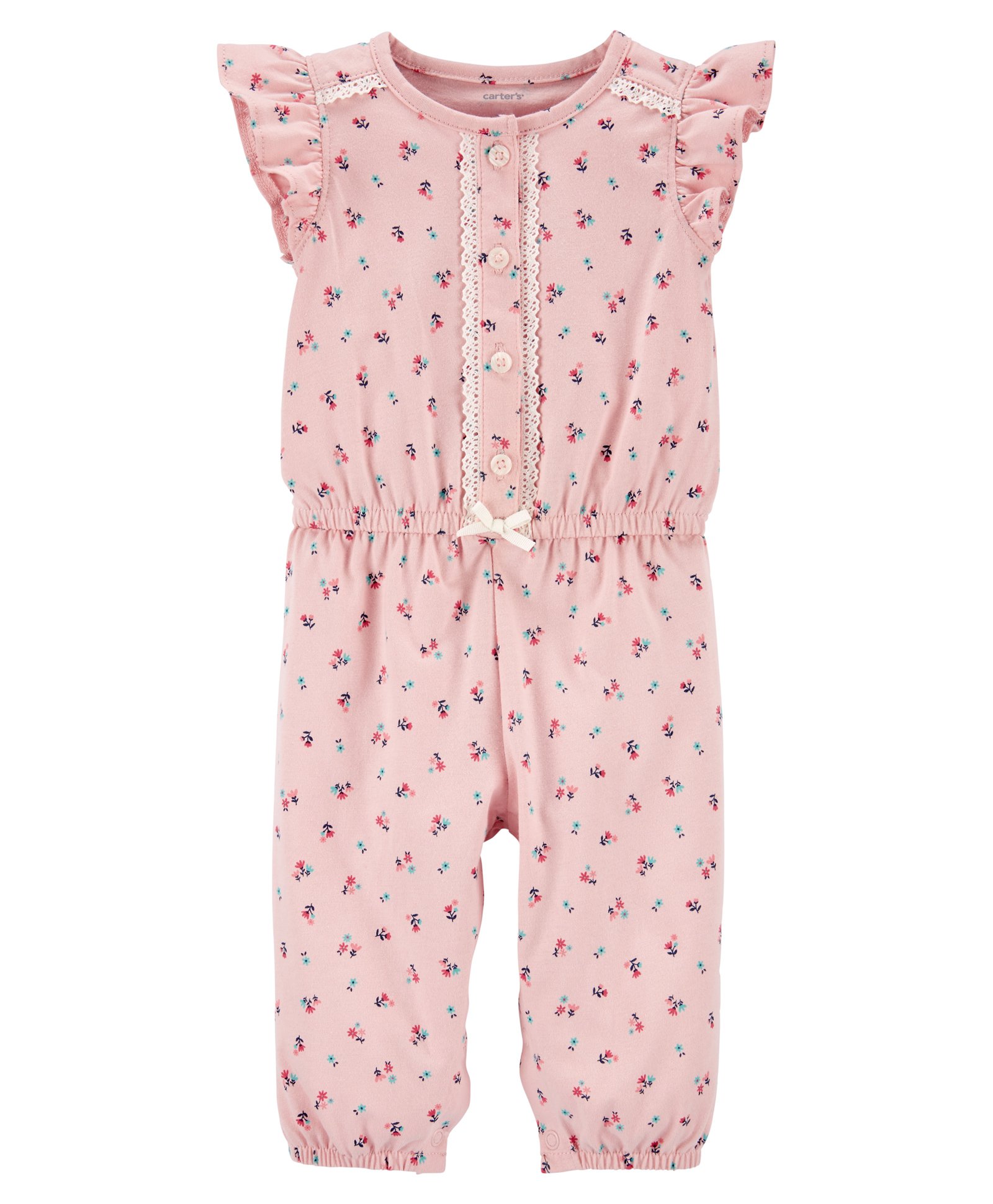 pink jersey jumpsuit