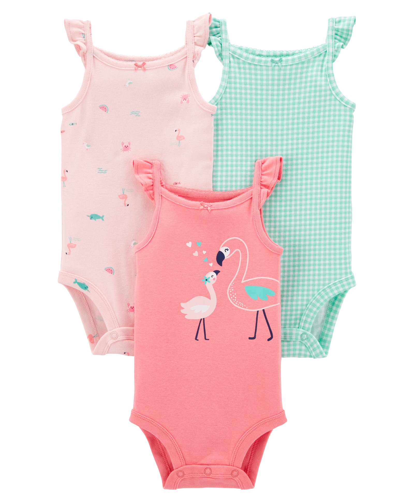 carter's sleeveless onesies