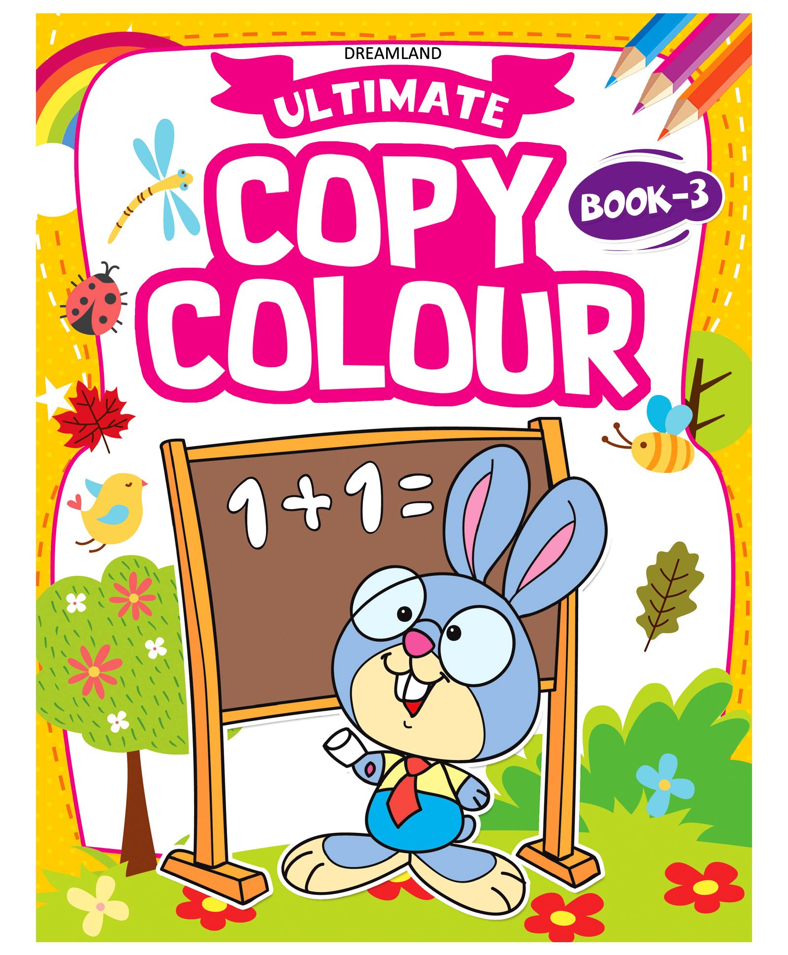 dreamland publications Dreamland Ultimate Copy Colour Book 3 for Kids , Drawing, Colouring, Copy Colour Book-picture-28