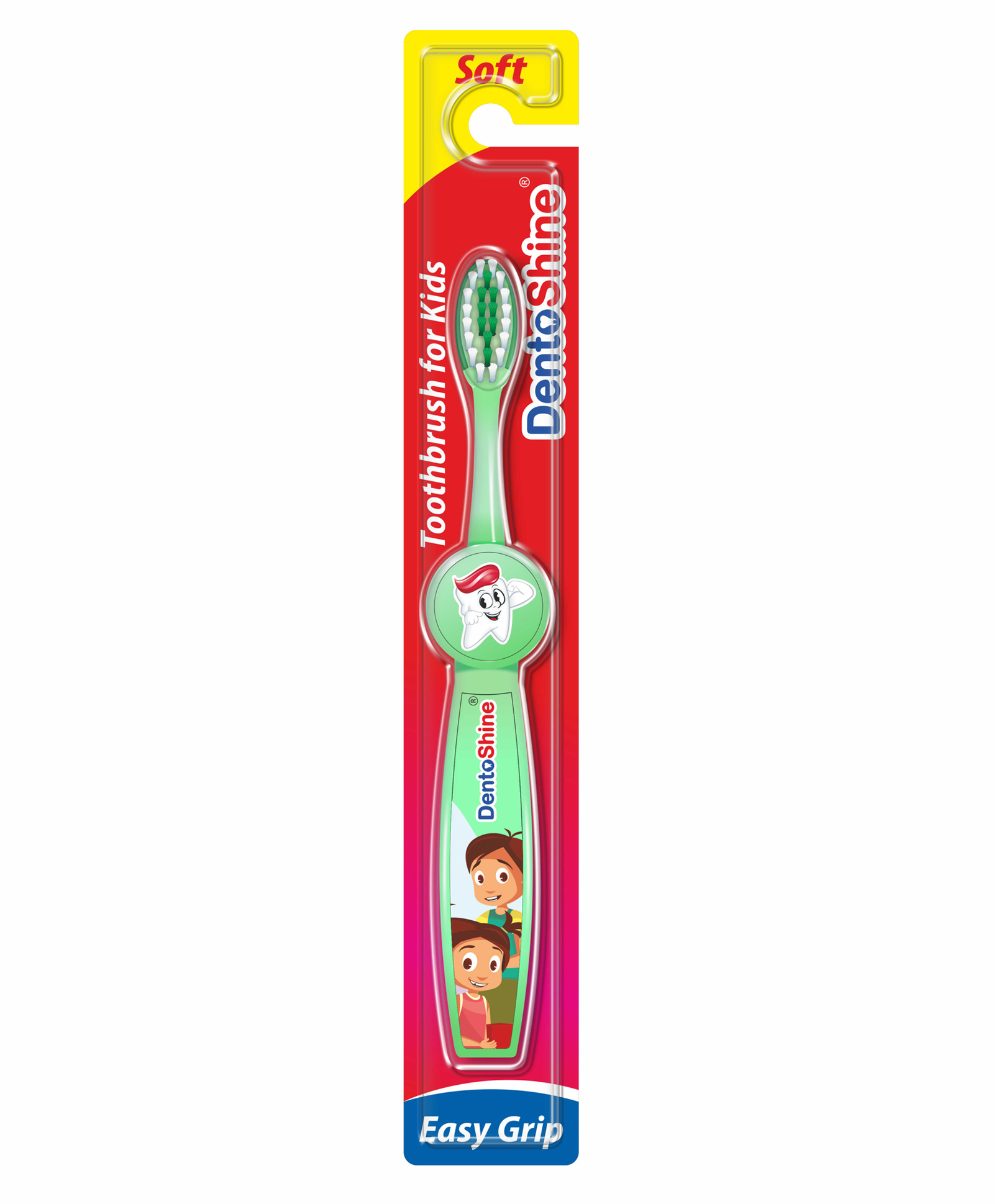 DentoShine Easy Grip Toothbrush - Green-picture-16