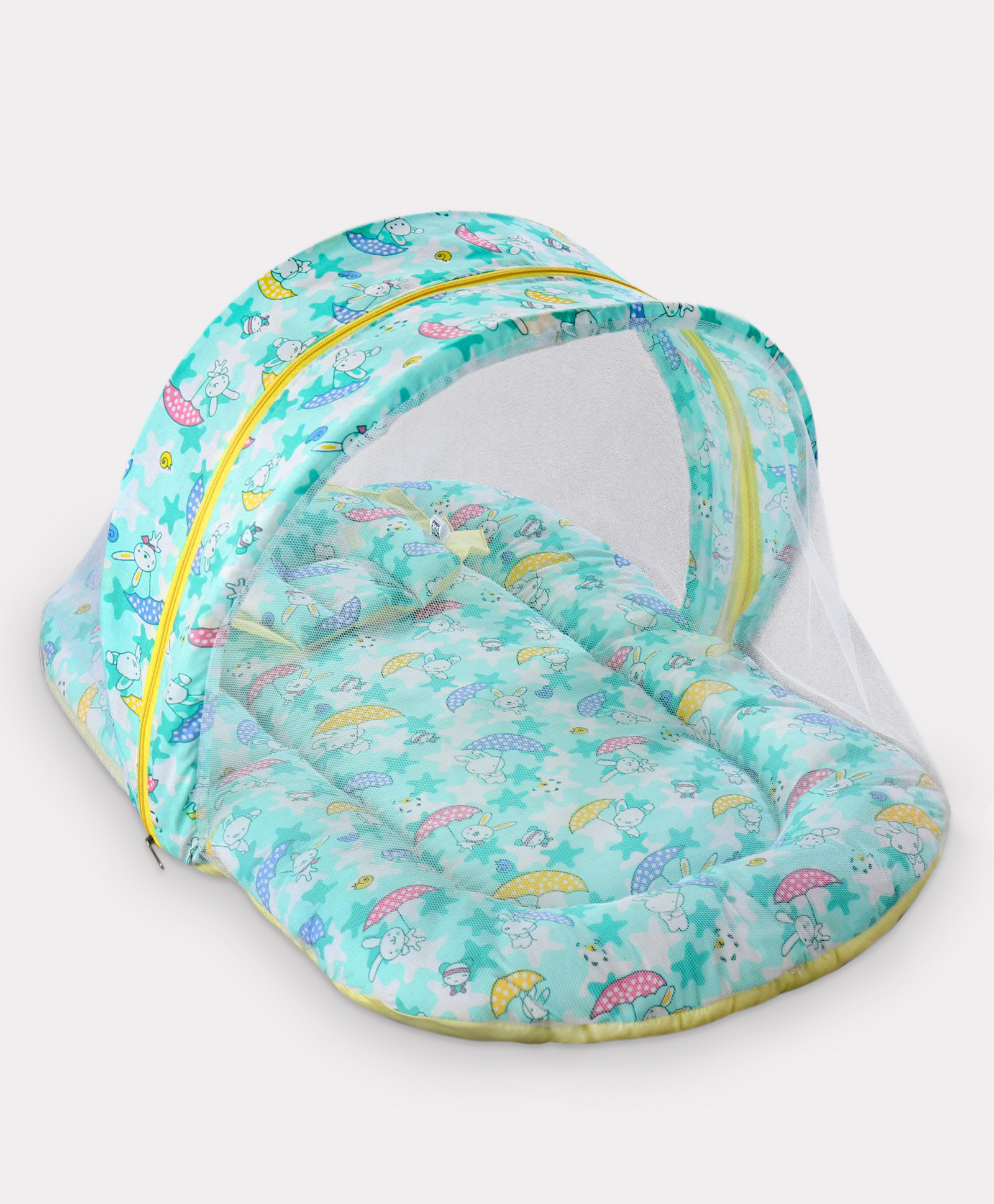 Buy ZOE 4 pcs Bedding Set, Mosq Net Gadda & Sleeping Bag Combo Bunny