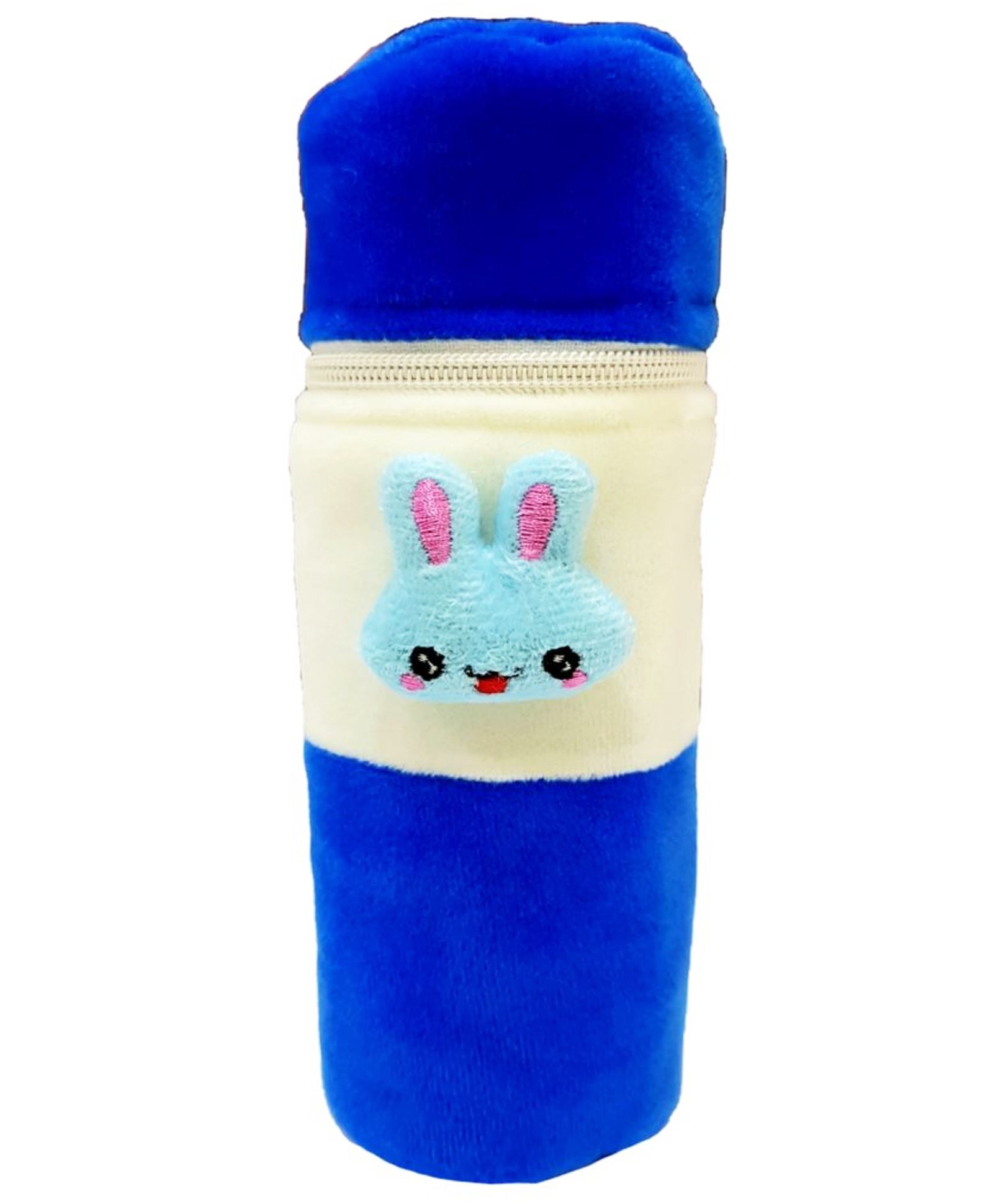 Brandonn Velvet Feeding Bottle Cover Fits 250 ml Bottle - Blue-picture-37