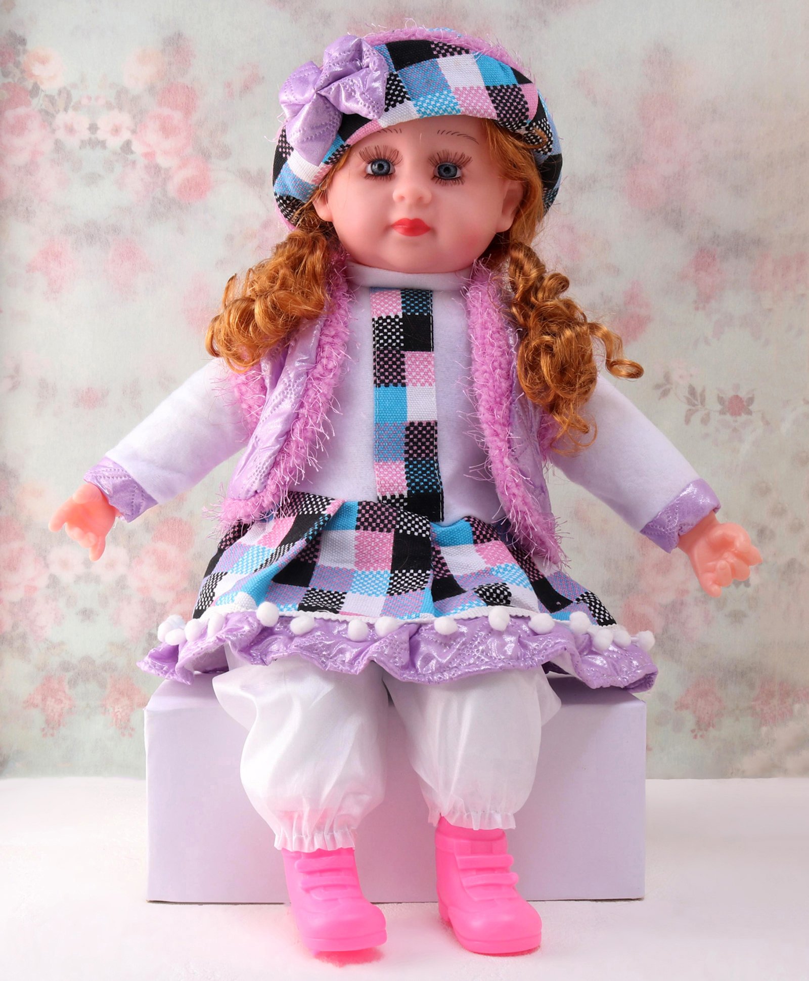 ToyMark Doll In Jacket Pink \u0026 White 