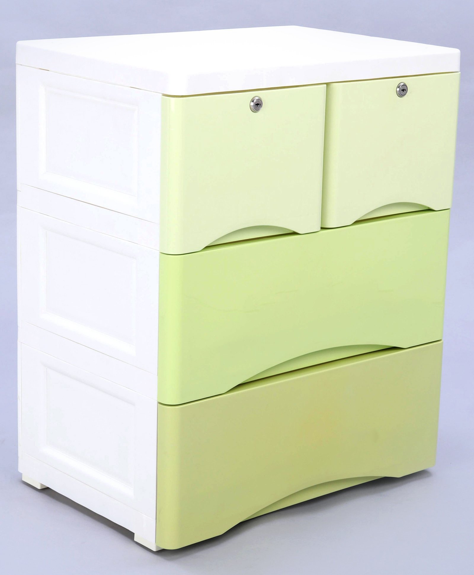 Storage Cabinet 4 Compartments - Green-image-43