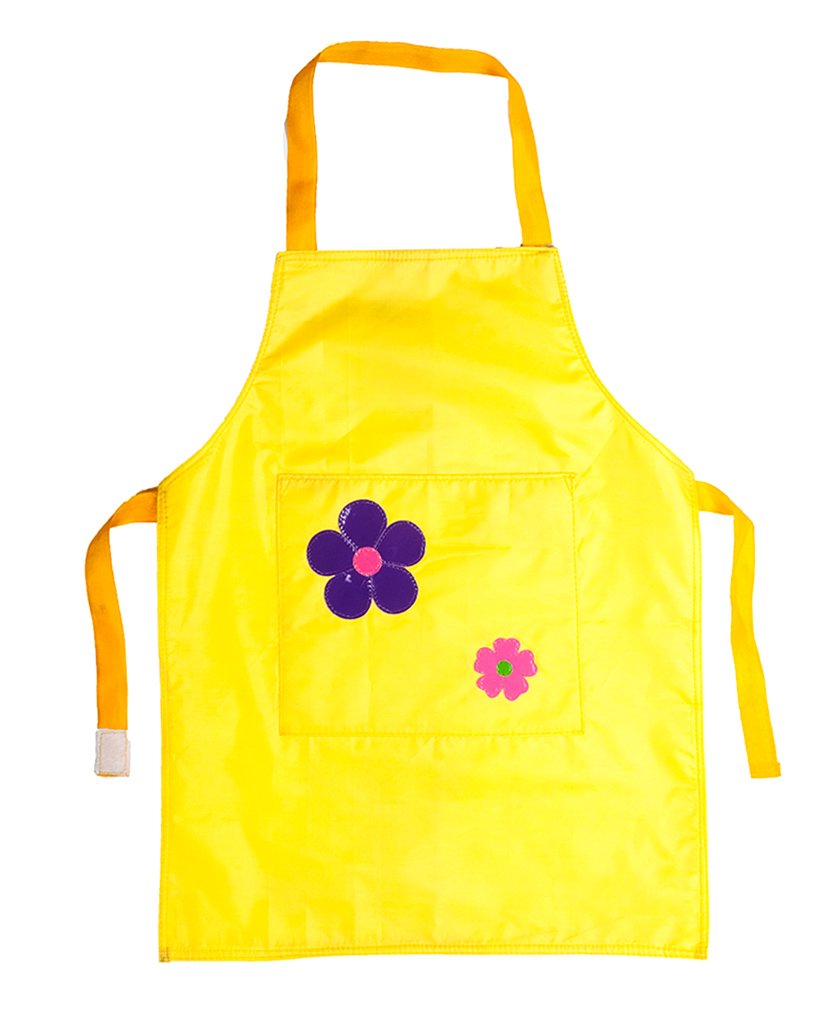 Li'll Pumpkins Flower Parachute Apron - Yellow-picture-32