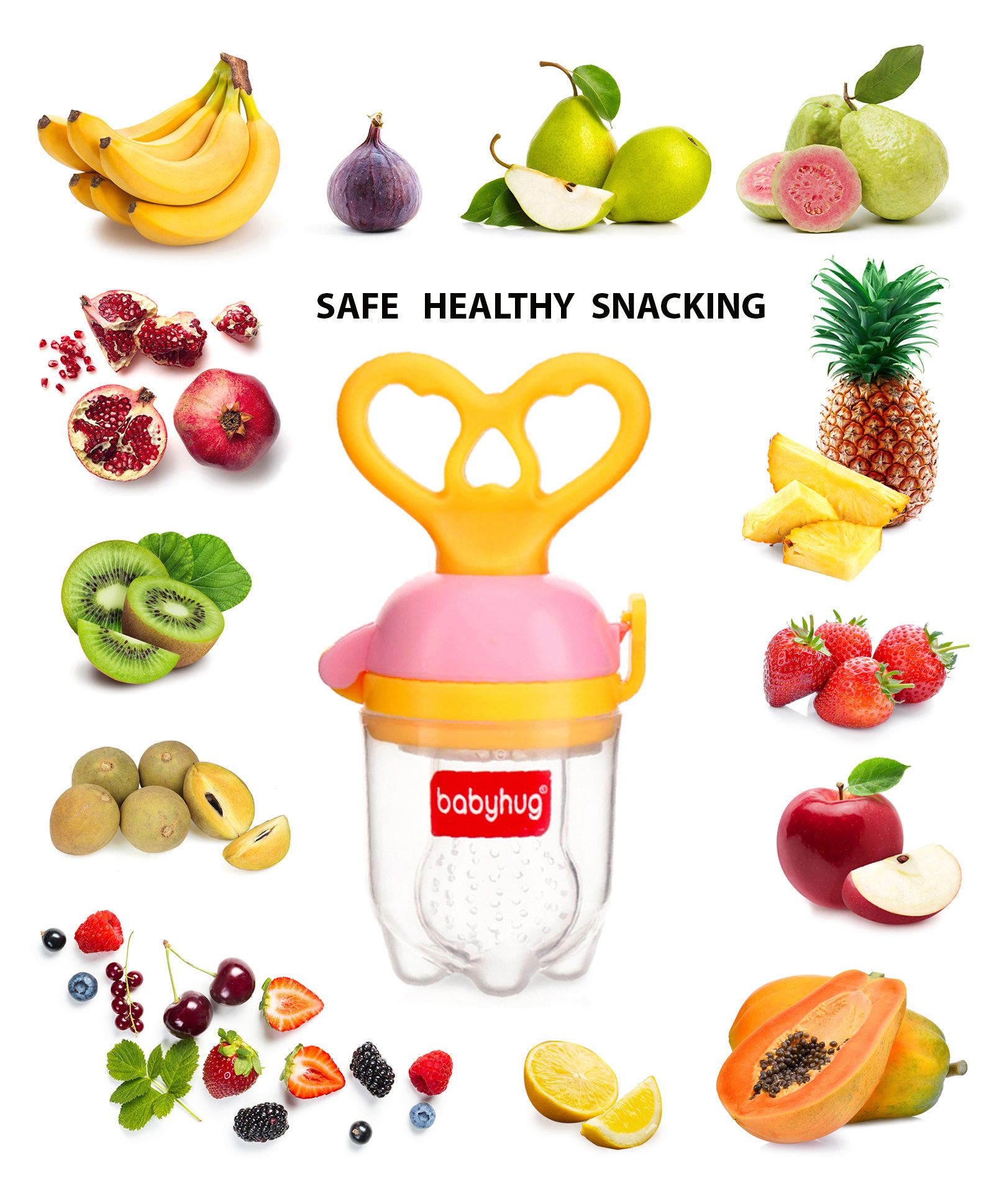 Download Babyhug Fruit Food Nibbler Yellow Online In India Buy At Best Price From Firstcry Com 3061467 PSD Mockup Templates