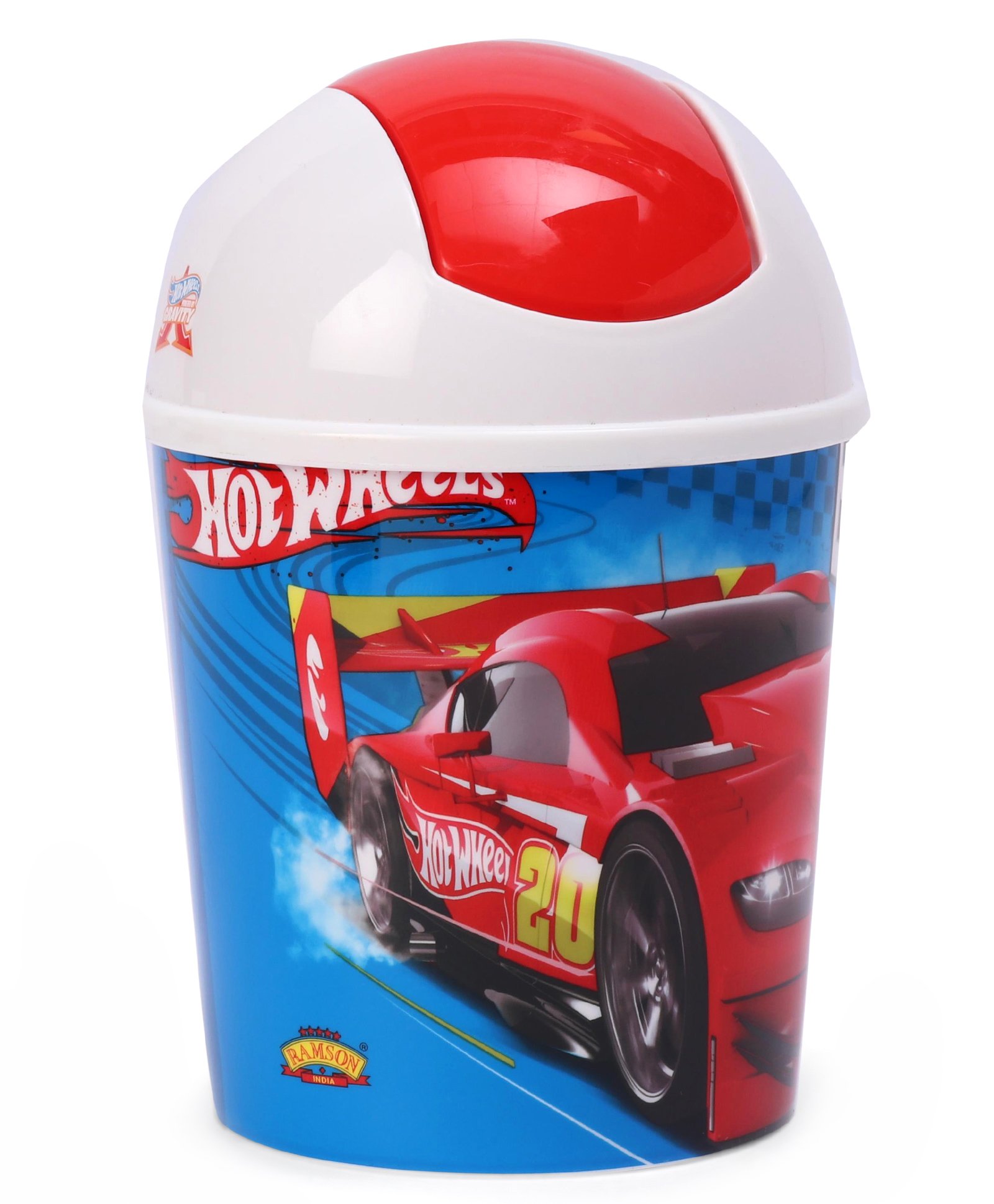 Hot Wheels Swing Bin - Red Blue-image-28