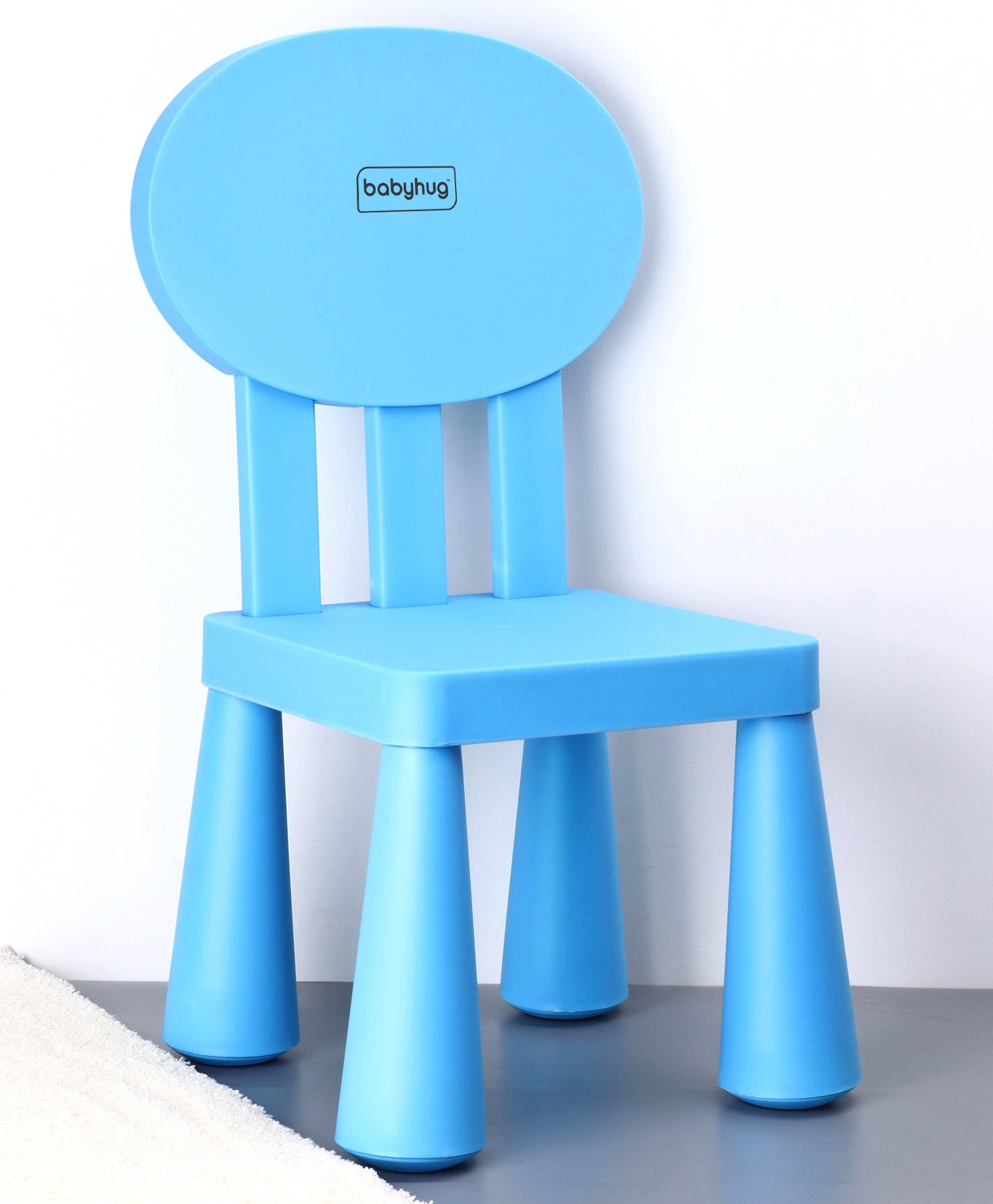 Babyhug Chair With Comfortable Back Rest - Blue-picture-28