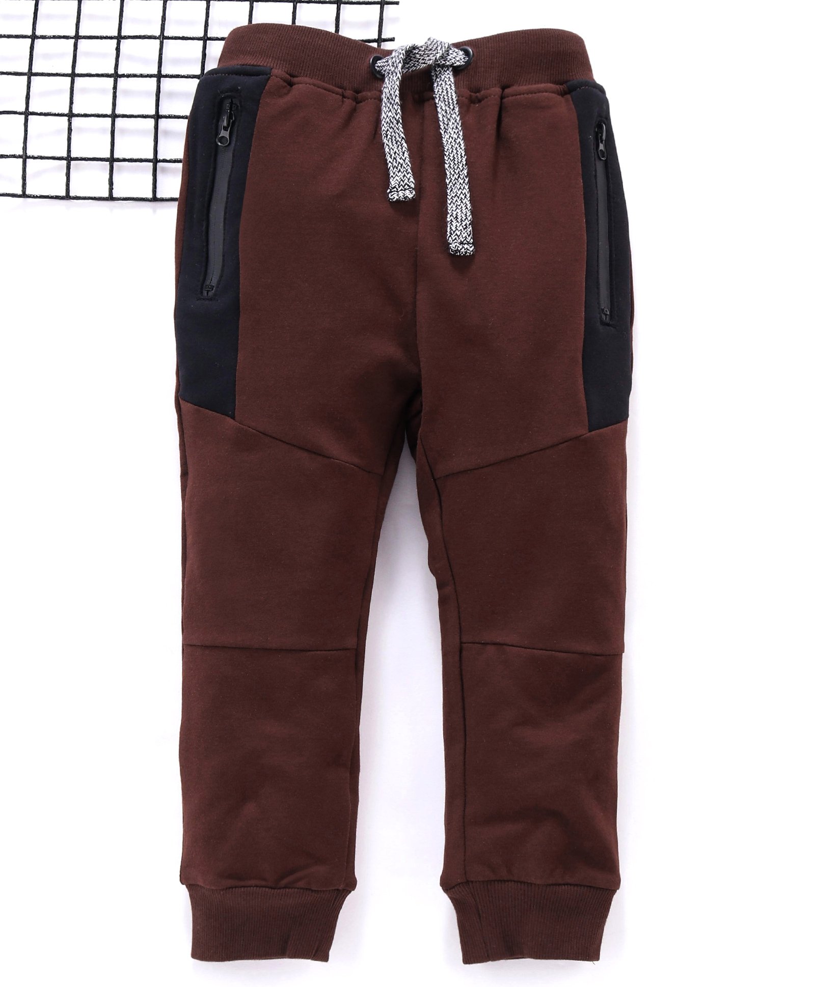 Memory Life Full Length Solid Colour Lounge Pant - Brown-picture-16