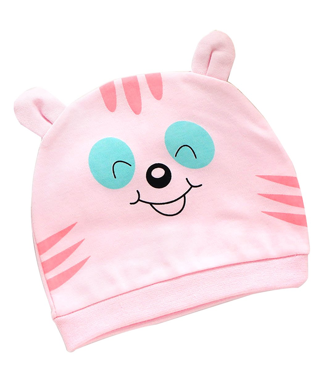 Syga Small Eye Design Cotton Cap - Pink-image-8