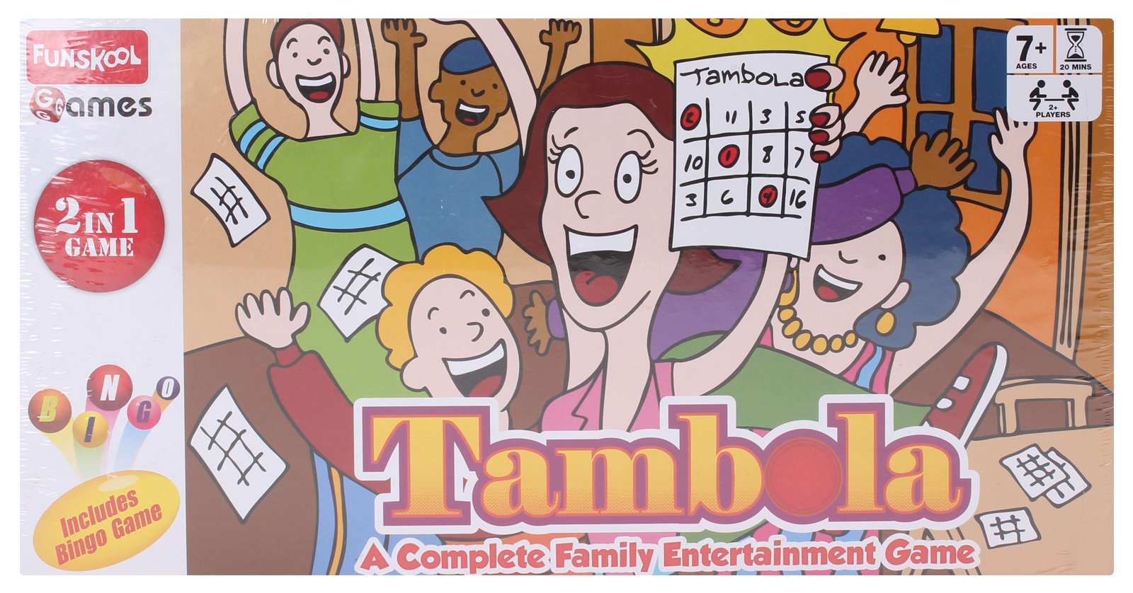 Funskool Tambola 2 In 1 Game - Multicolour-picture-33