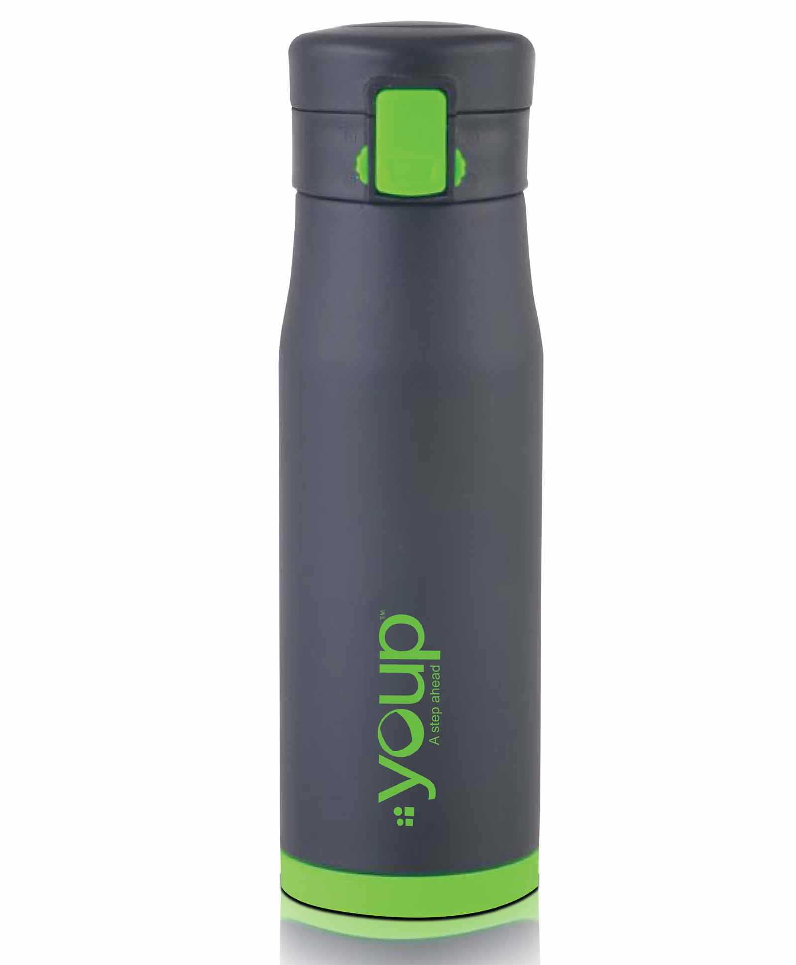 Youp Thermosteel  Insulated  Green Color Water Bottle Blacky - 600 ml-picture-18