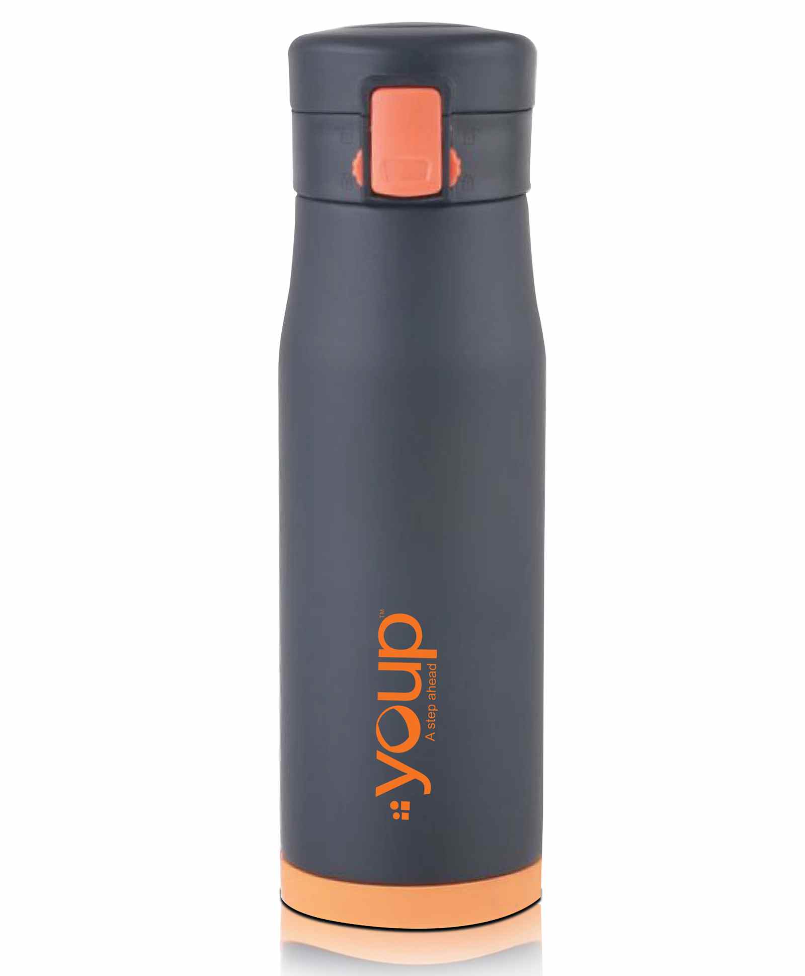 Youp Thermosteel  Insulated  Orange  Color Water Bottle Blacky - 600 ml-picture-20