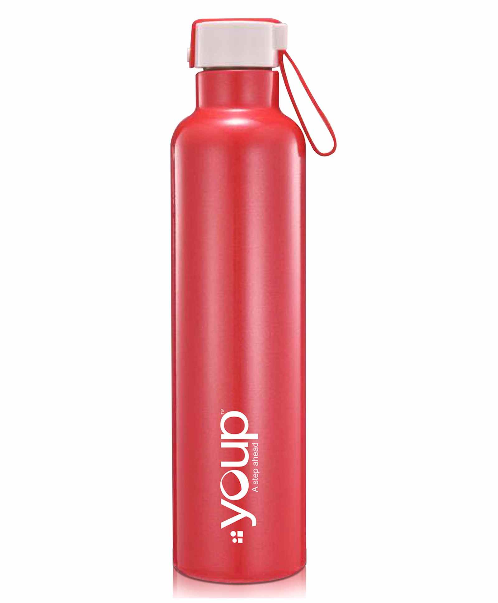 Youp Thermosteel Insulated Double Wall Red Color Water Bottle Twinkle-800 ml-picture-18